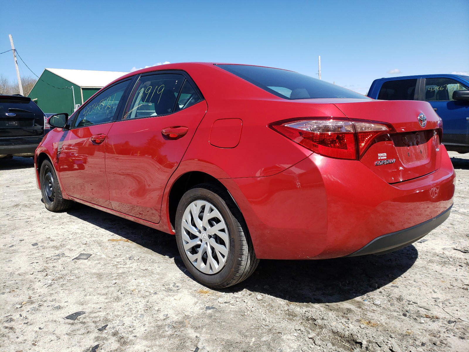 Photo 3 from auction – 2019 TOYOTA COROLLA L with VIN 2T1BURHE2KC199658