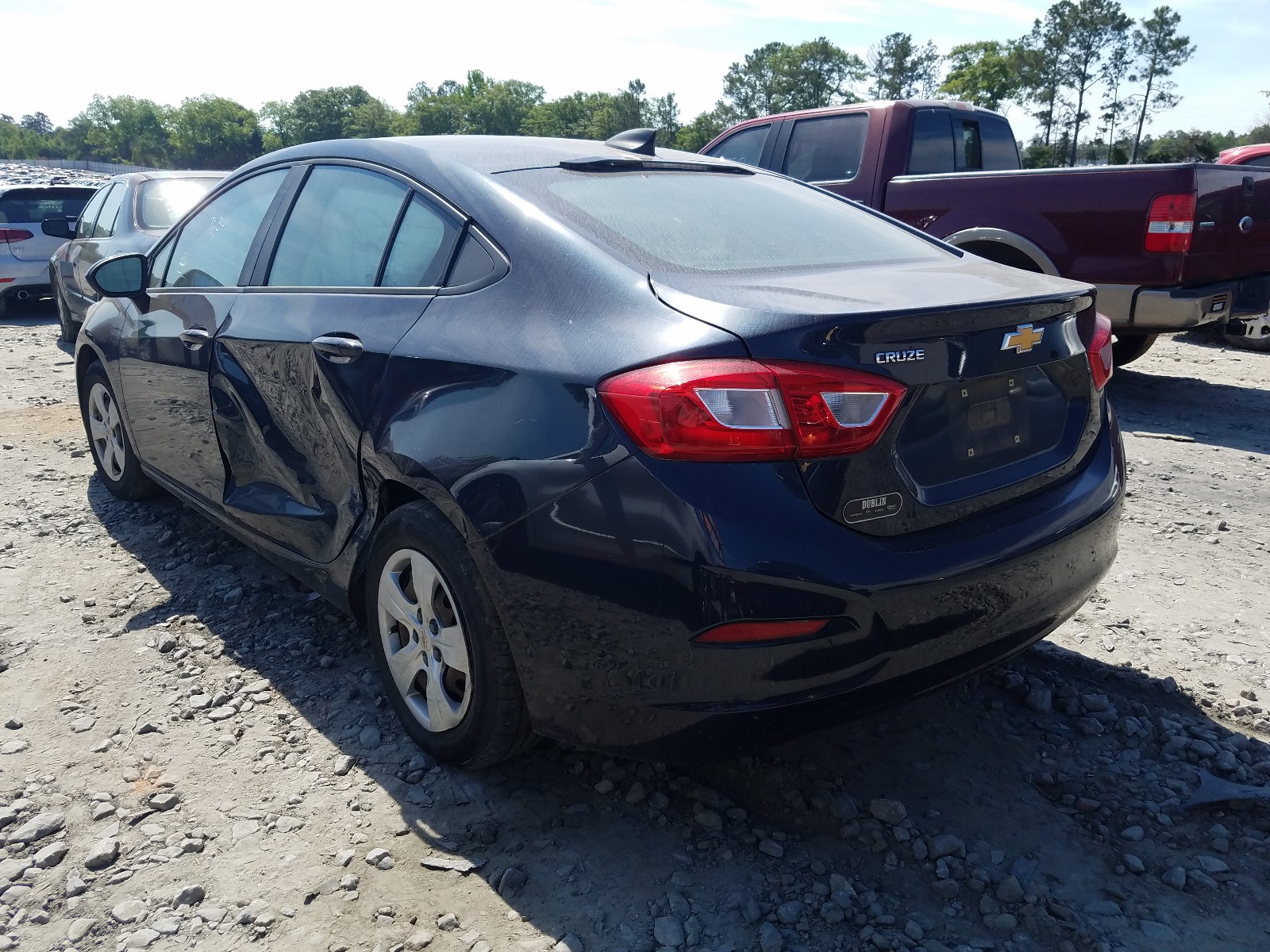 Photo 3 from auction – 2016 CHEVROLET CRUZE LS with VIN 1G1BC5SM4G7301250