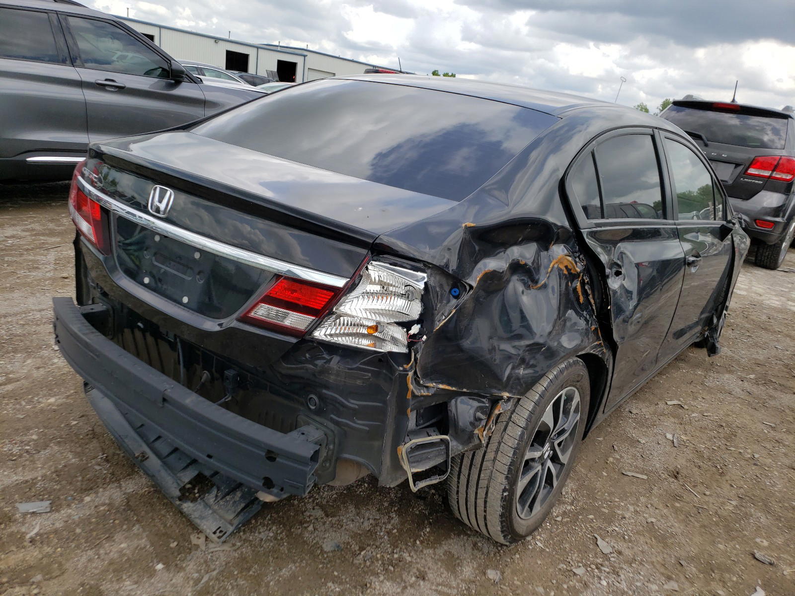 Photo 4 from auction – 2015 HONDA CIVIC EX with VIN 19XFB2F82FE246769