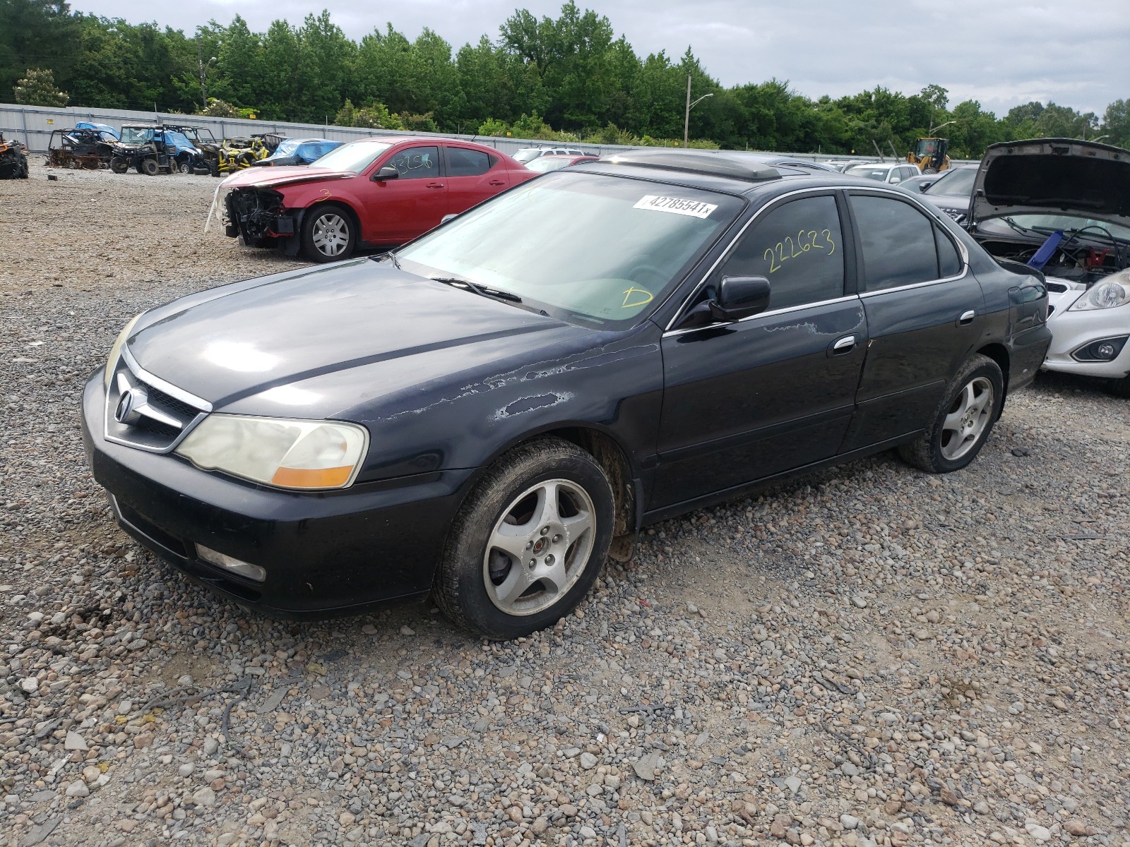 Photo 2 from auction – 2003 ACURA TL with VIN 19UUA56693A057935