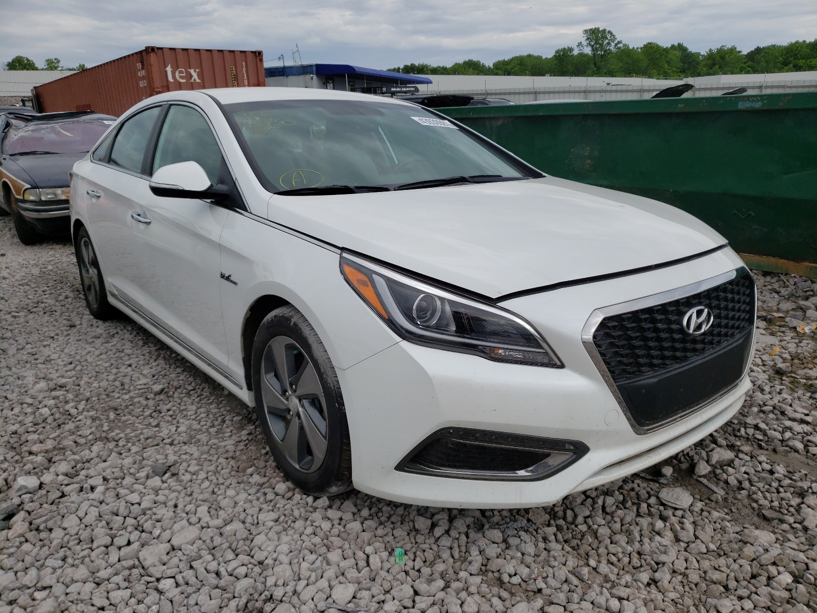 Photo 1 from auction – 2017 HYUNDAI SONATA HYB with VIN KMHE34L16HA050413