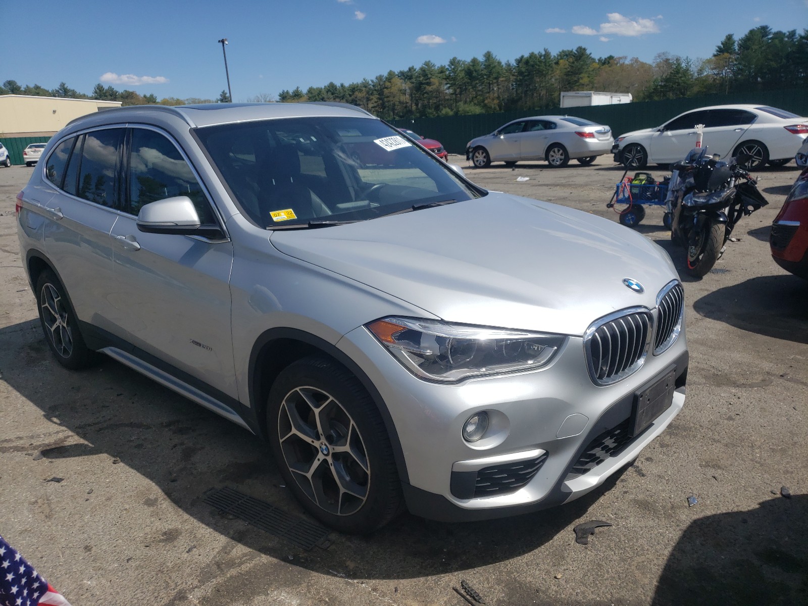 Photo 1 from auction – 2018 BMW X1 XDRIVE2 with VIN WBXHT3C32J5F90942