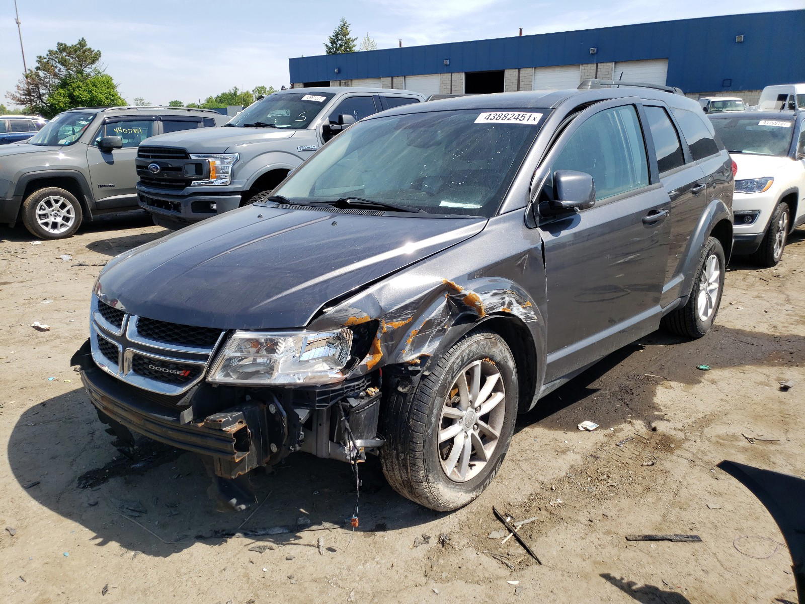 Photo 2 from auction – 2014 DODGE JOURNEY SX with VIN 3C4PDCBB2ET171927