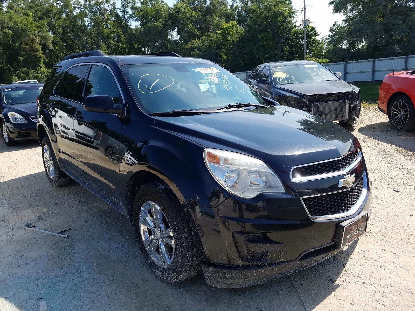 CHEVROLET EQUINOX LT 2011 with VIN 2CNALDEC7B6400052 - Photo from auction