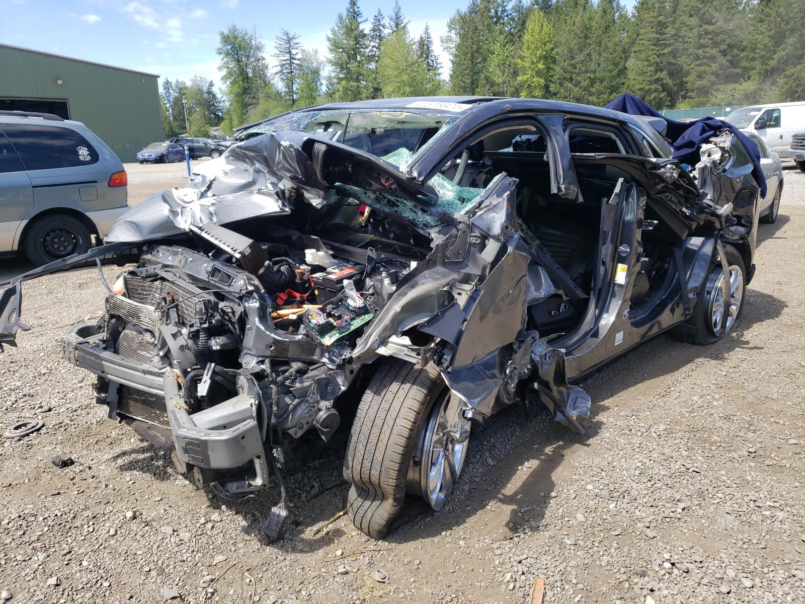 Photo 2 from auction – 2015 FORD EDGE SEL with VIN 2FMPK4J87FBB67673