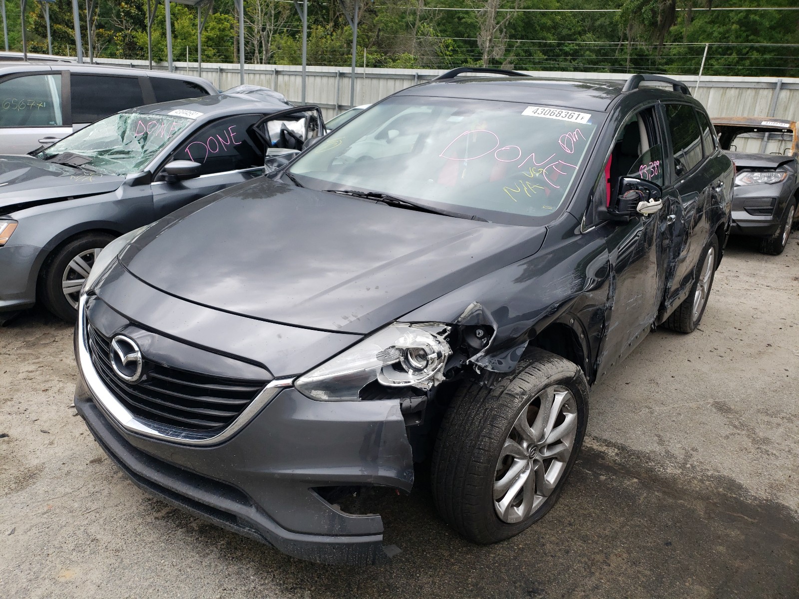 Photo 2 from auction – 2013 MAZDA CX-9 GRAND with VIN JM3TB2DA6D0423684