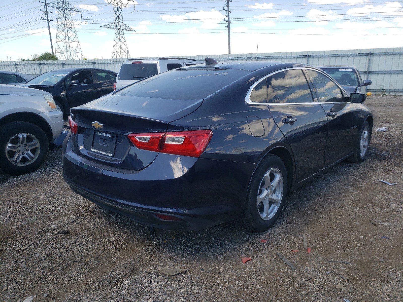 Photo 4 from auction – 2018 CHEVROLET MALIBU LS with VIN 1G1ZB5ST8JF201447