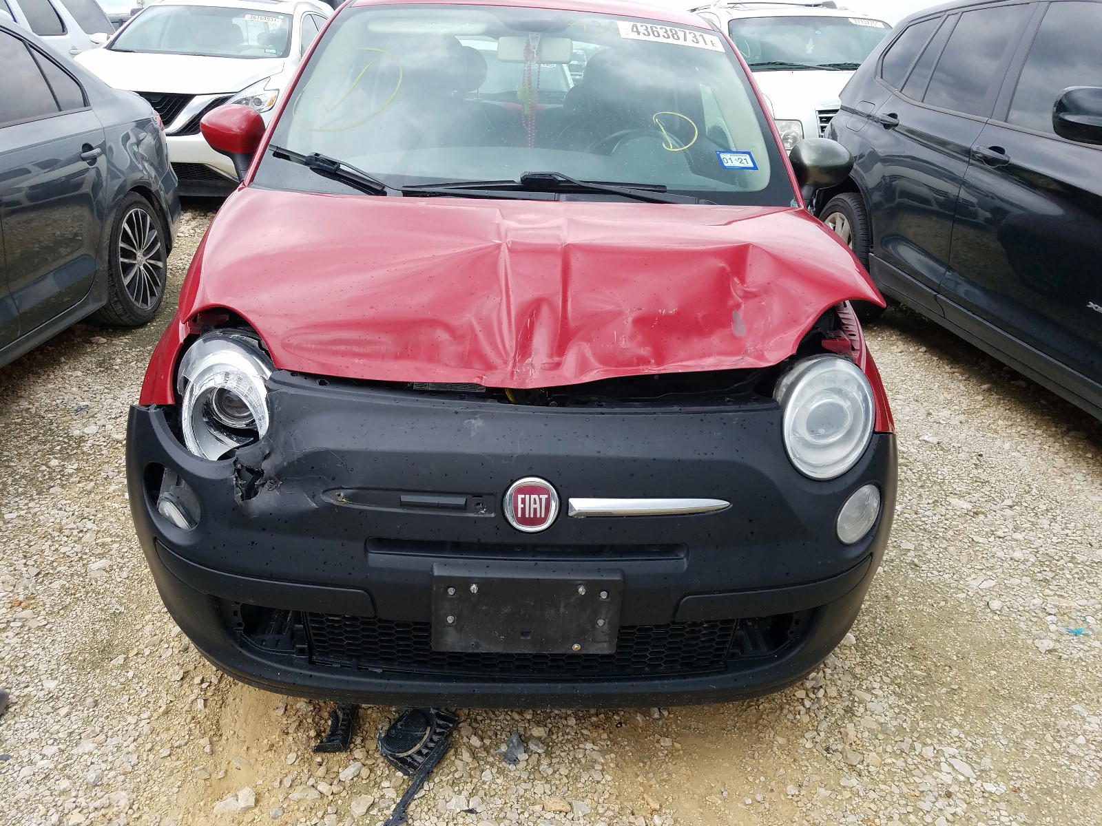 Photo 9 from auction – 2012 FIAT 500 POP with VIN 3C3CFFAR4CT385229
