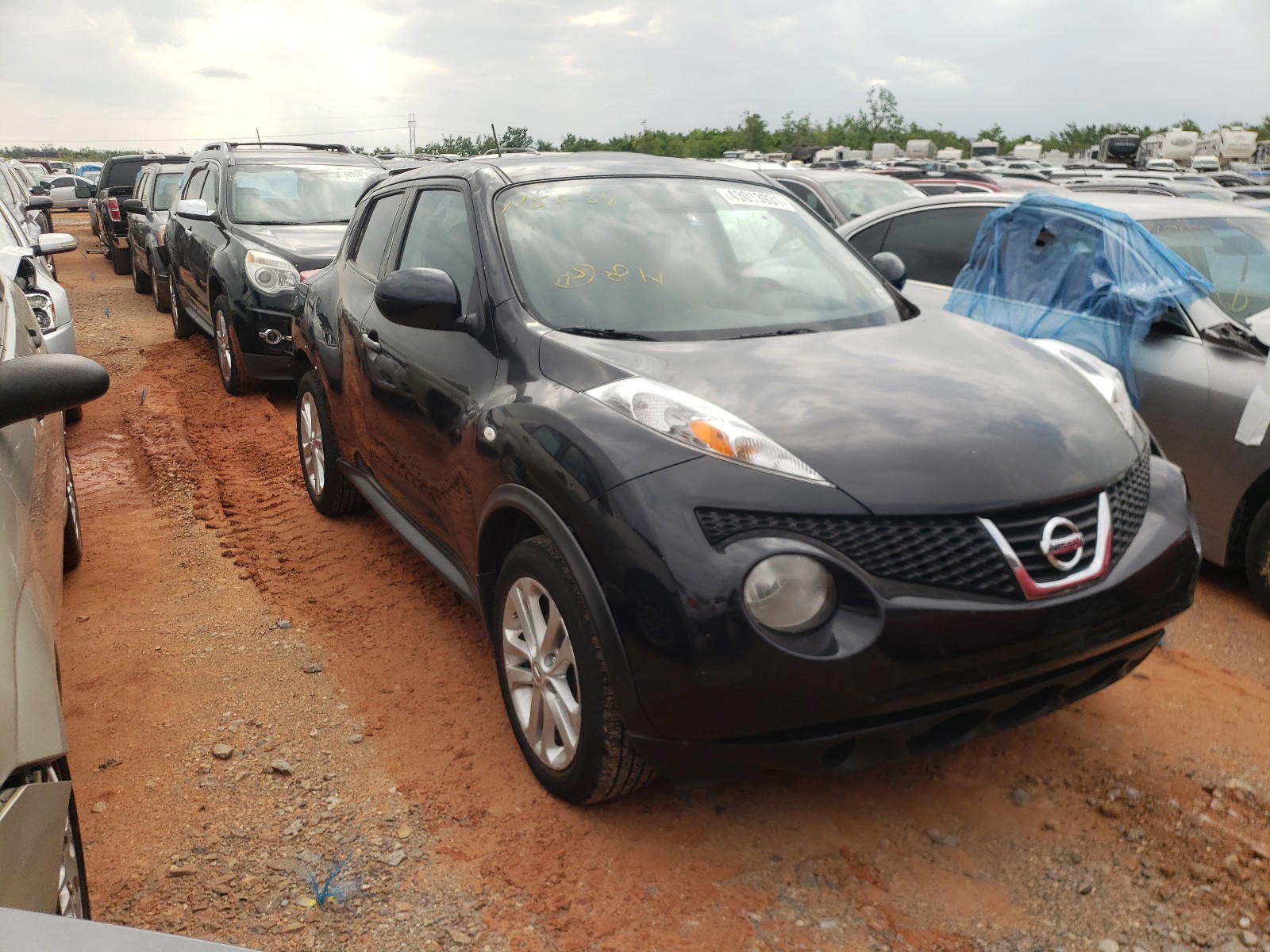 NISSAN JUKE S 2012 with VIN JN8AF5MR7CT115887 - Photo from auction