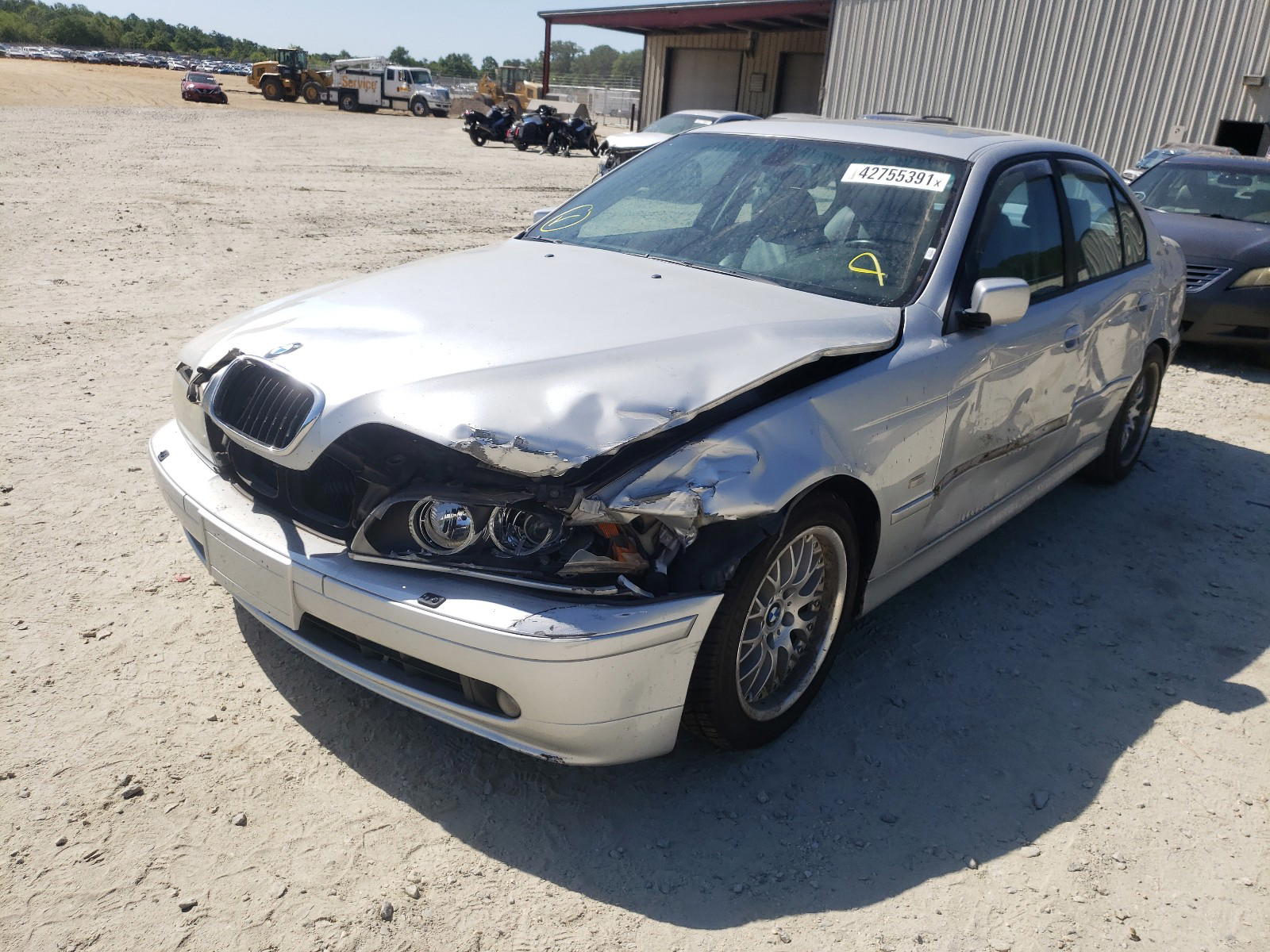Photo 9 from auction – 2003 BMW 530 I with VIN WBADT534X3CE95301