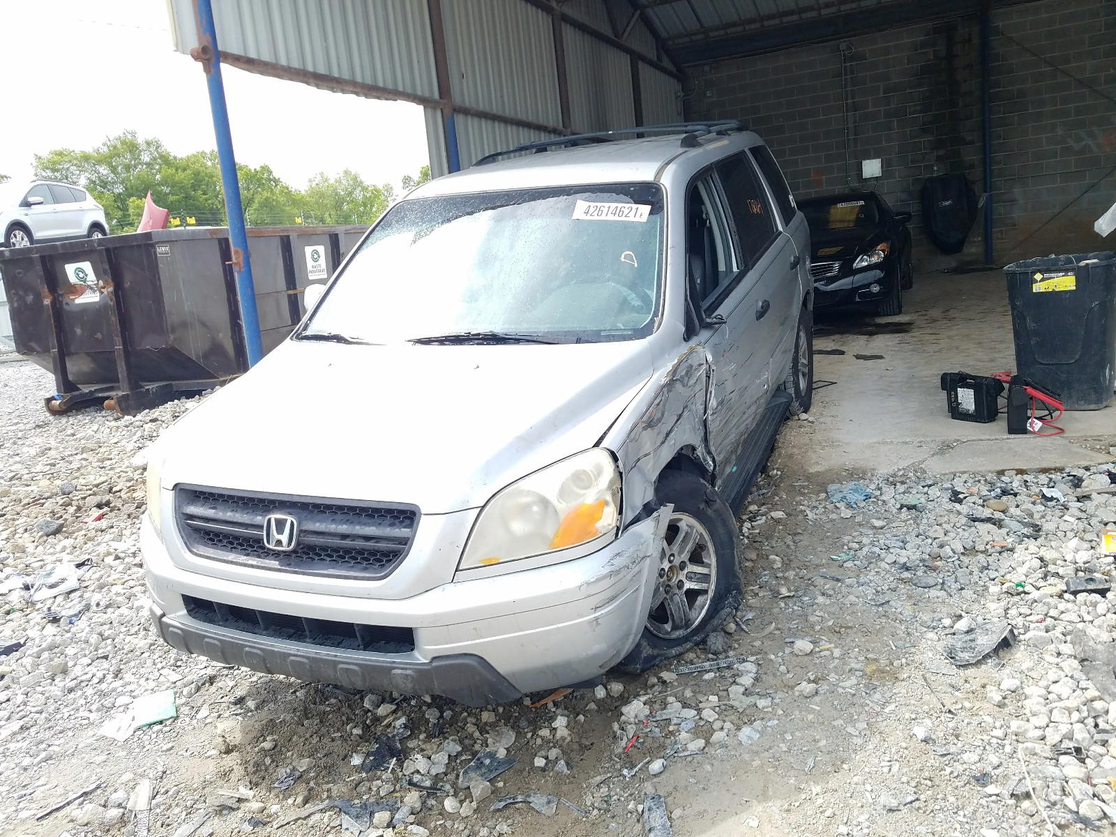 Photo 9 from auction – 2003 HONDA PILOT EXL with VIN 2HKYF18543H506087