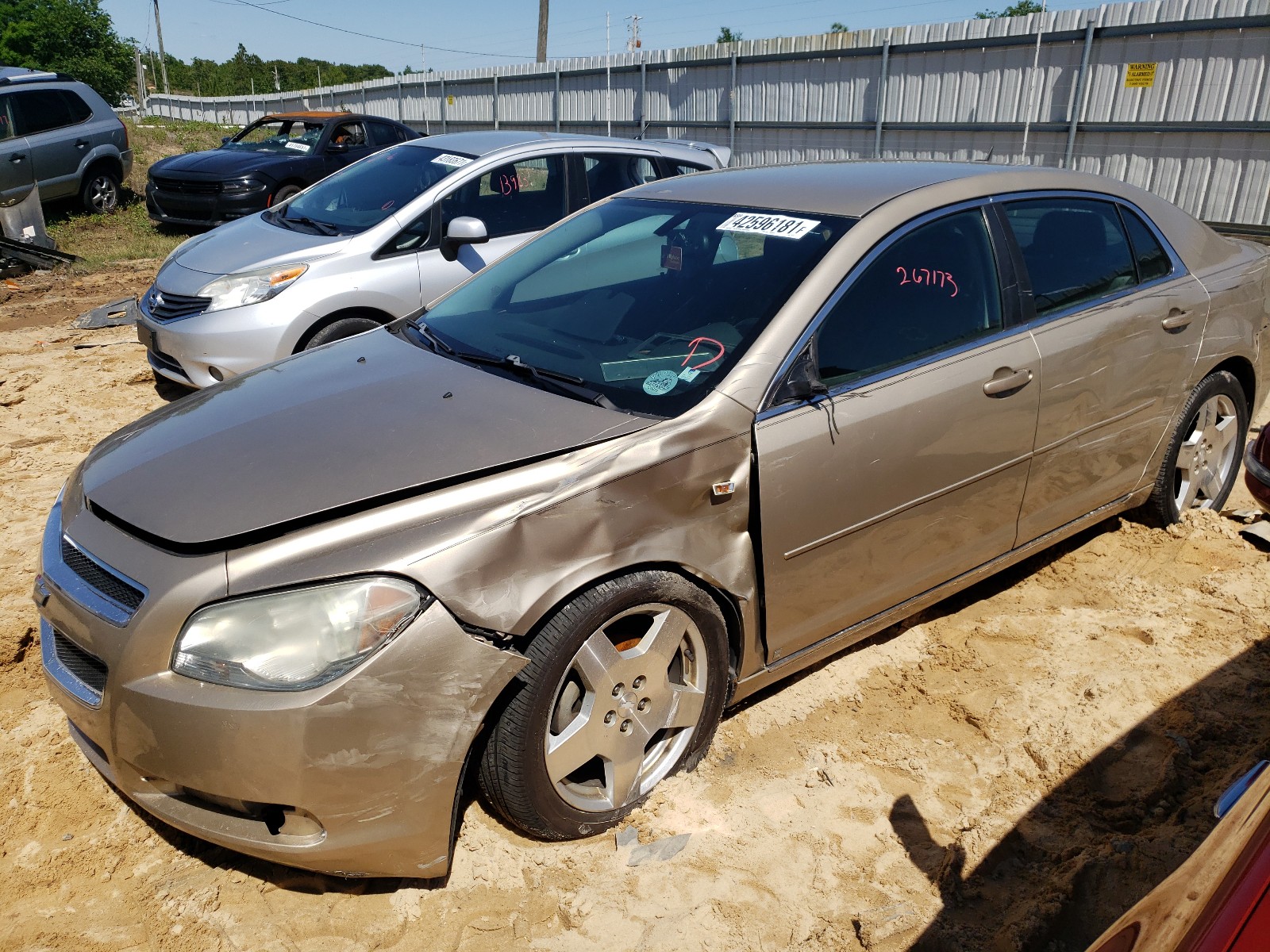 Photo 9 from auction – 2008 CHEVROLET MALIBU with VIN 1G1ZJ57738F282821