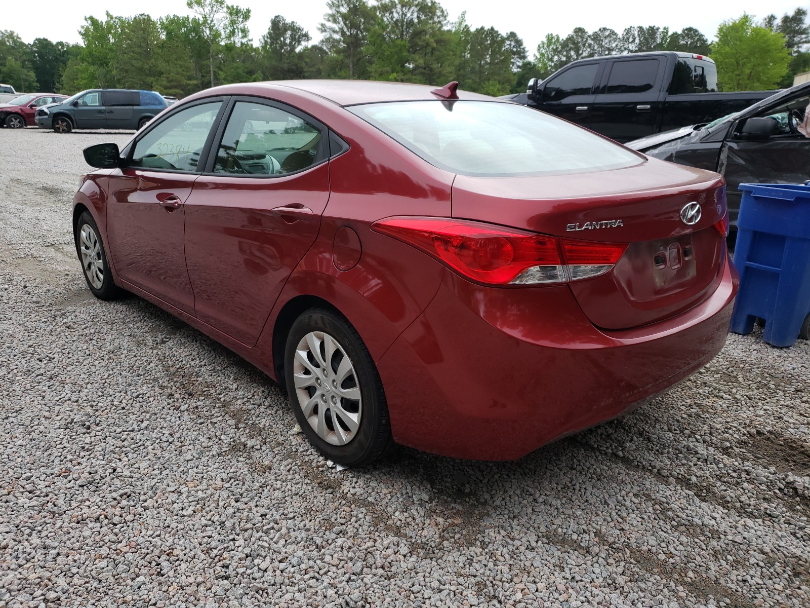 Photo 3 from auction – 2013 HYUNDAI ELANTRA with VIN 5NPDH4AE2DH201354