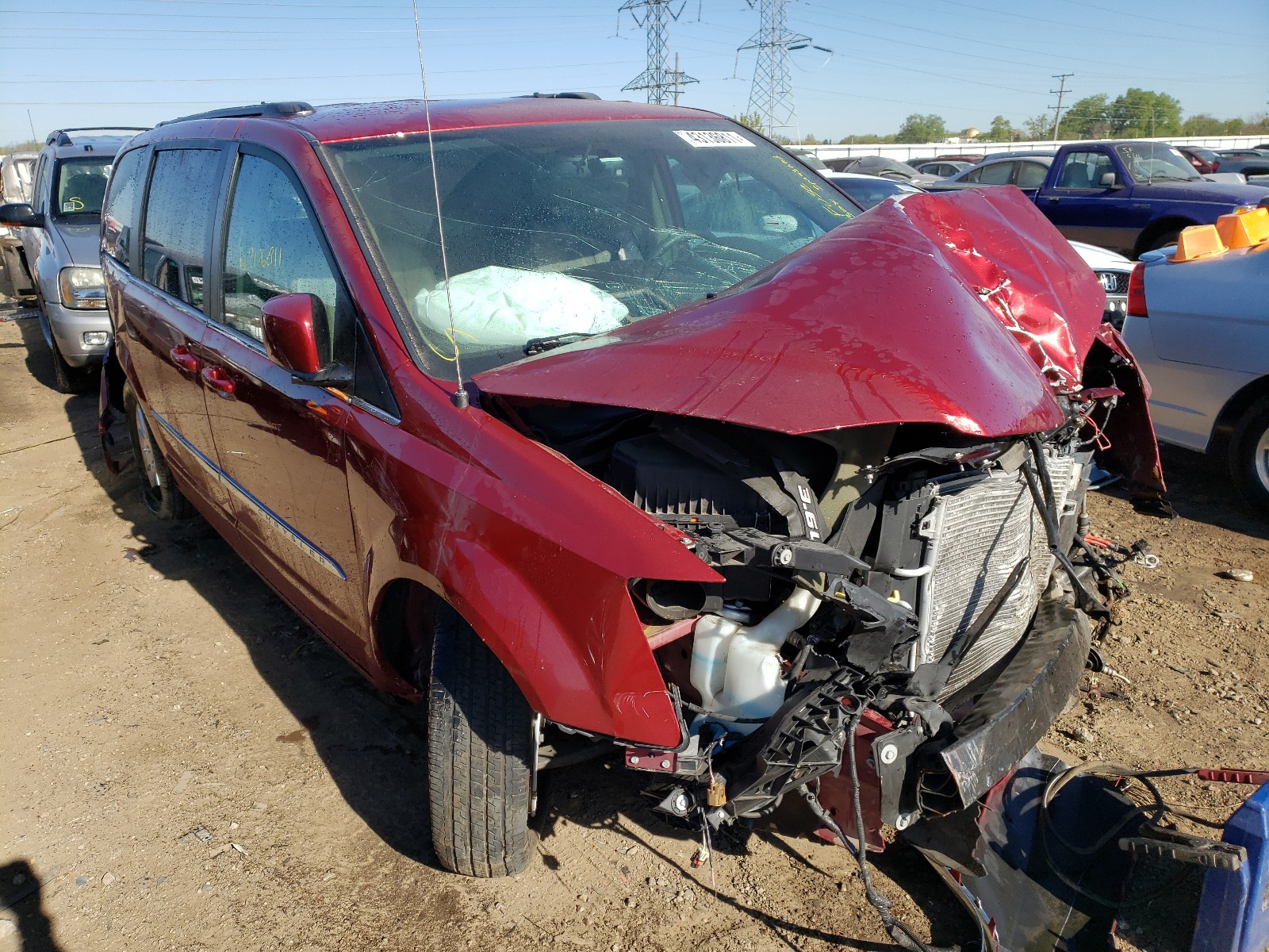 CHRYSLER TOWN & COU 2016 with VIN 2C4RC1BG7GR239995 - Photo from auction