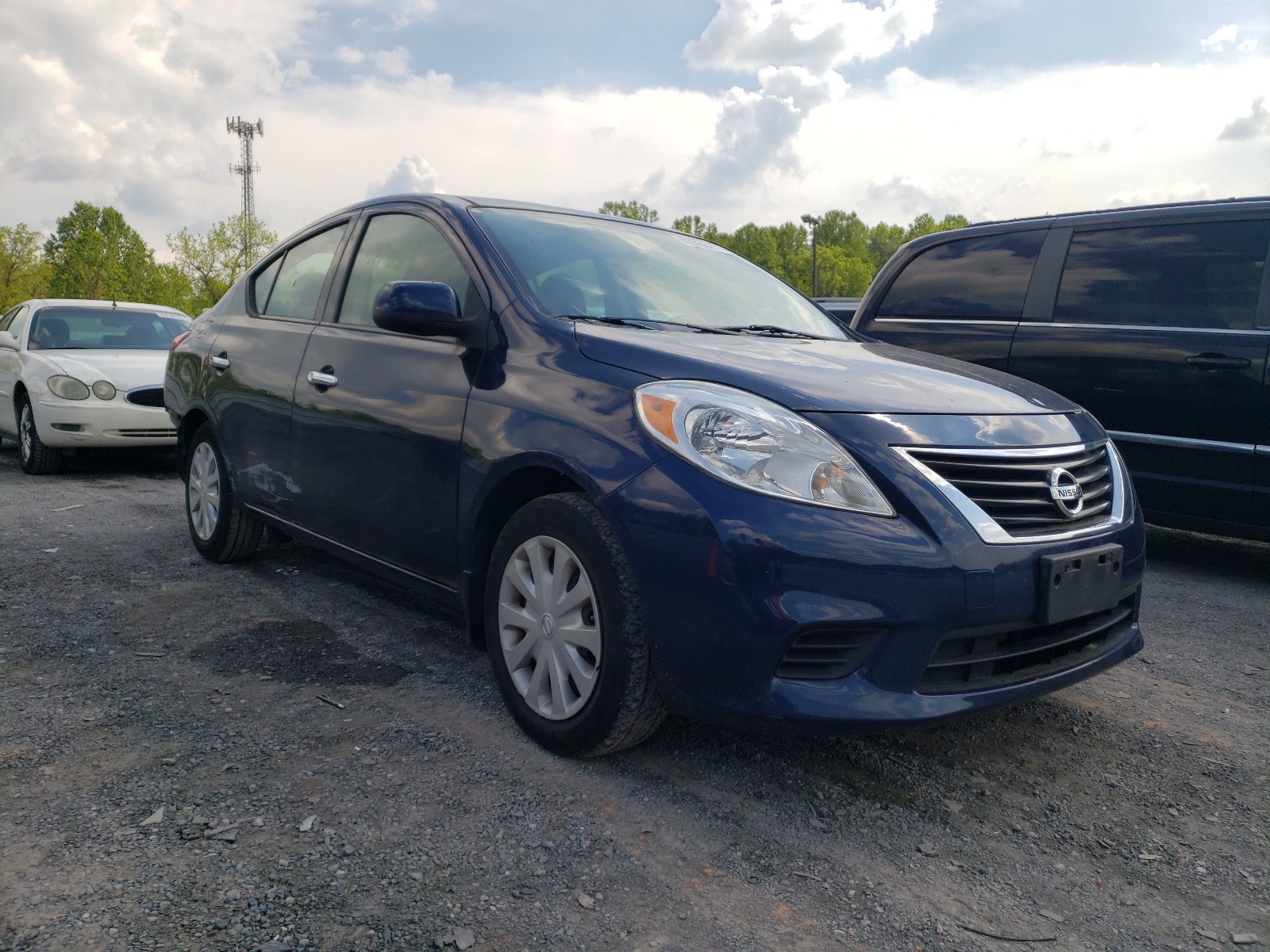 NISSAN VERSA S 2014 with VIN 3N1CN7AP7EK460603 - Photo from auction