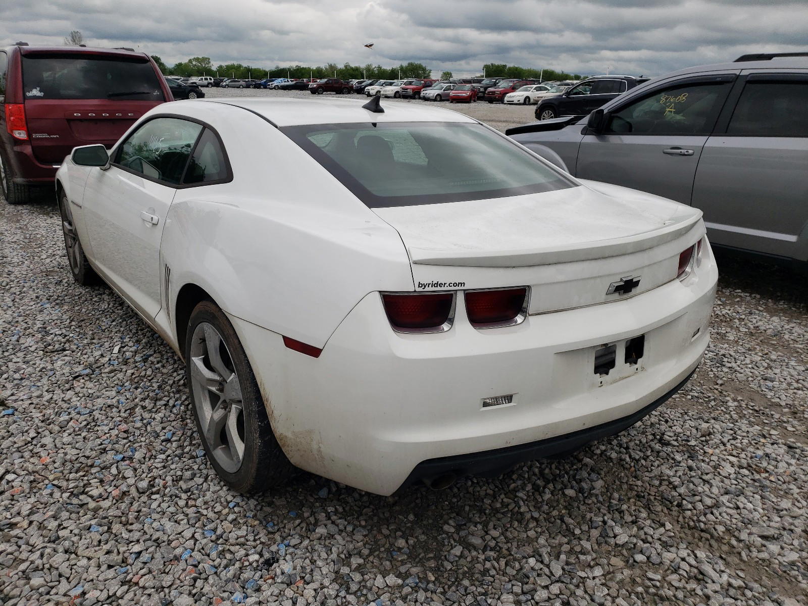 Photo 3 from auction – 2012 CHEVROLET CAMARO LS with VIN 2G1FA1E38C9148500