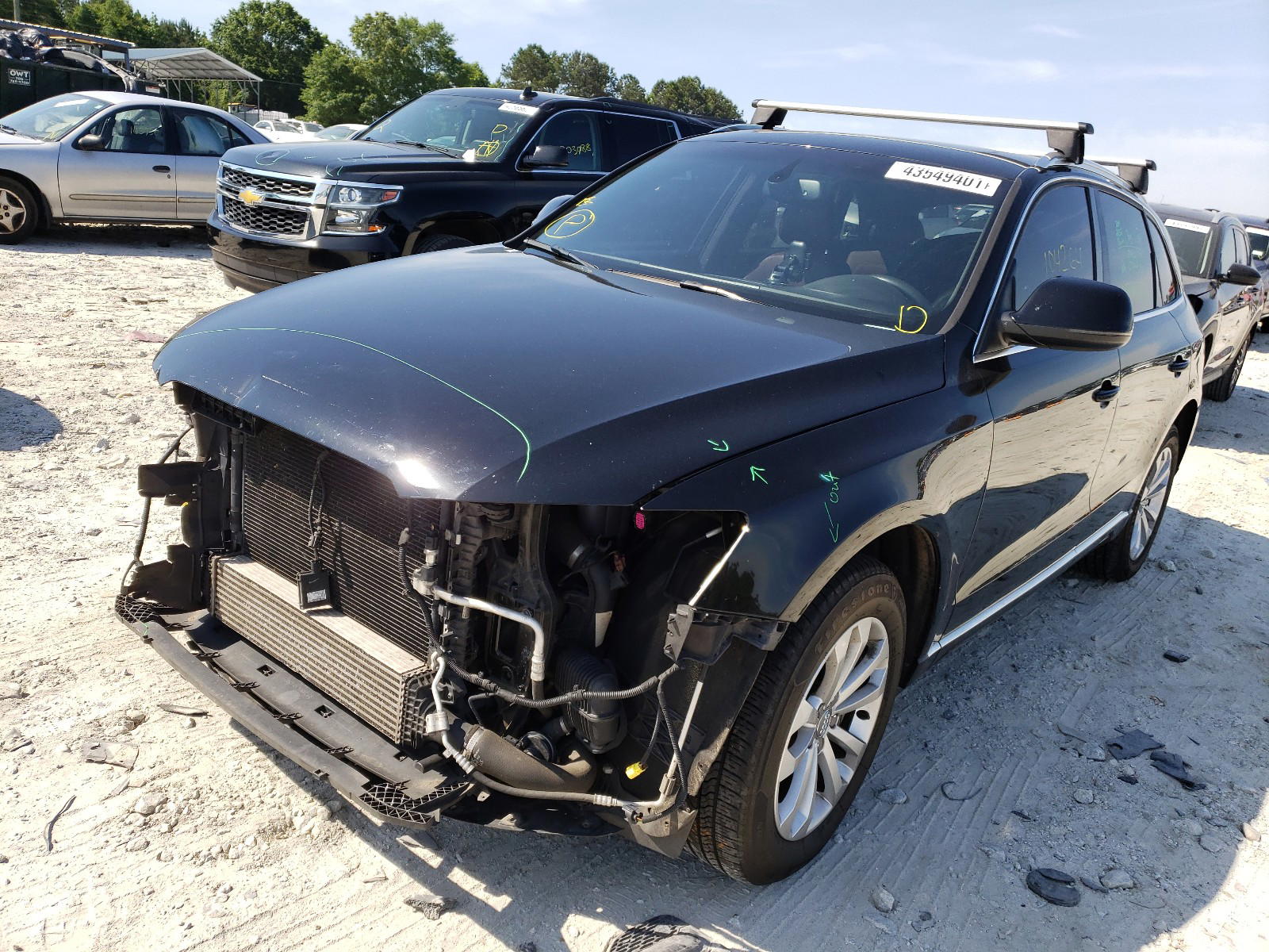 Photo 2 from auction – 2013 AUDI Q5 PREMIUM with VIN WA1LFAFP9DA044045