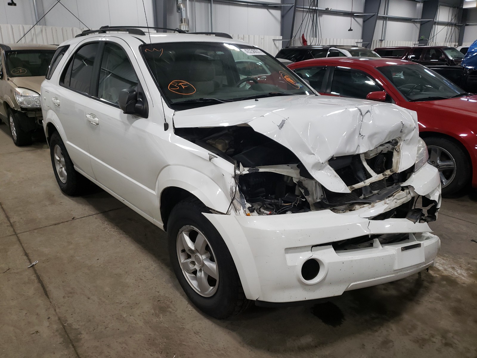 KIA SORENTO EX 2006 with VIN KNDJC733065601155 - Photo from auction