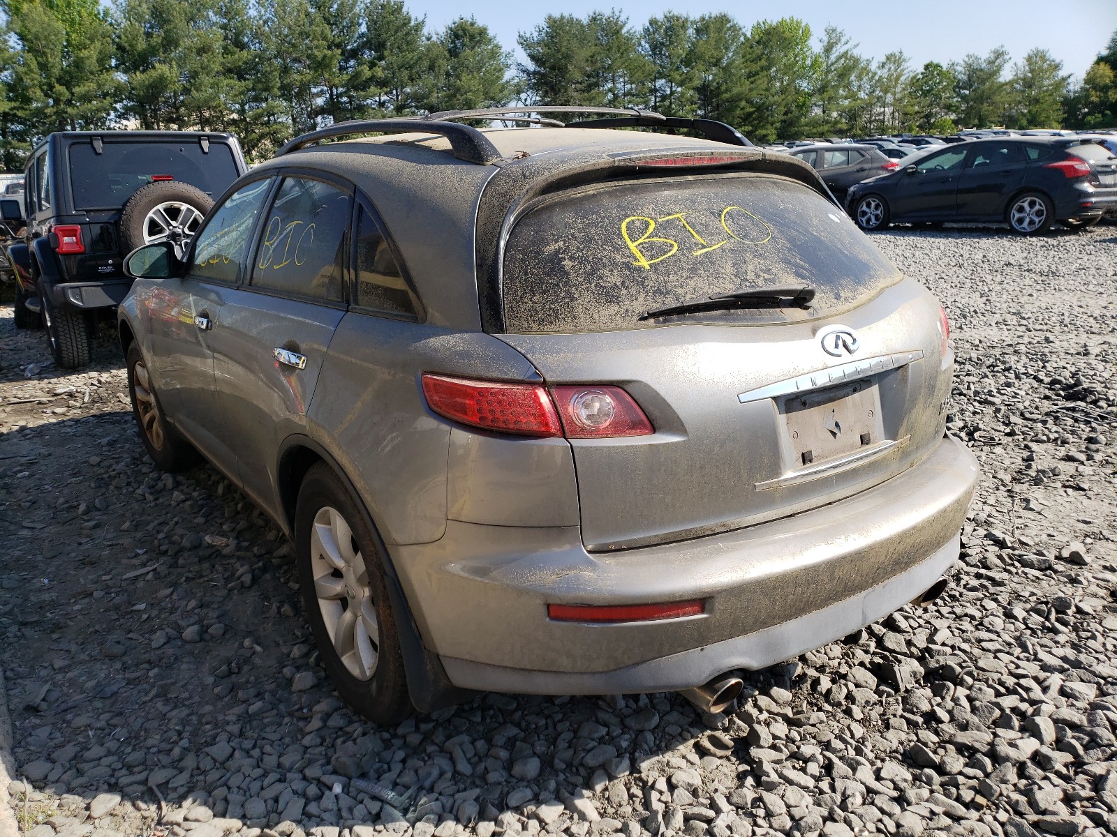 Фото 3 с аукциона – 2004 INFINITI FX35 с VIN JNRAS08W04X215768