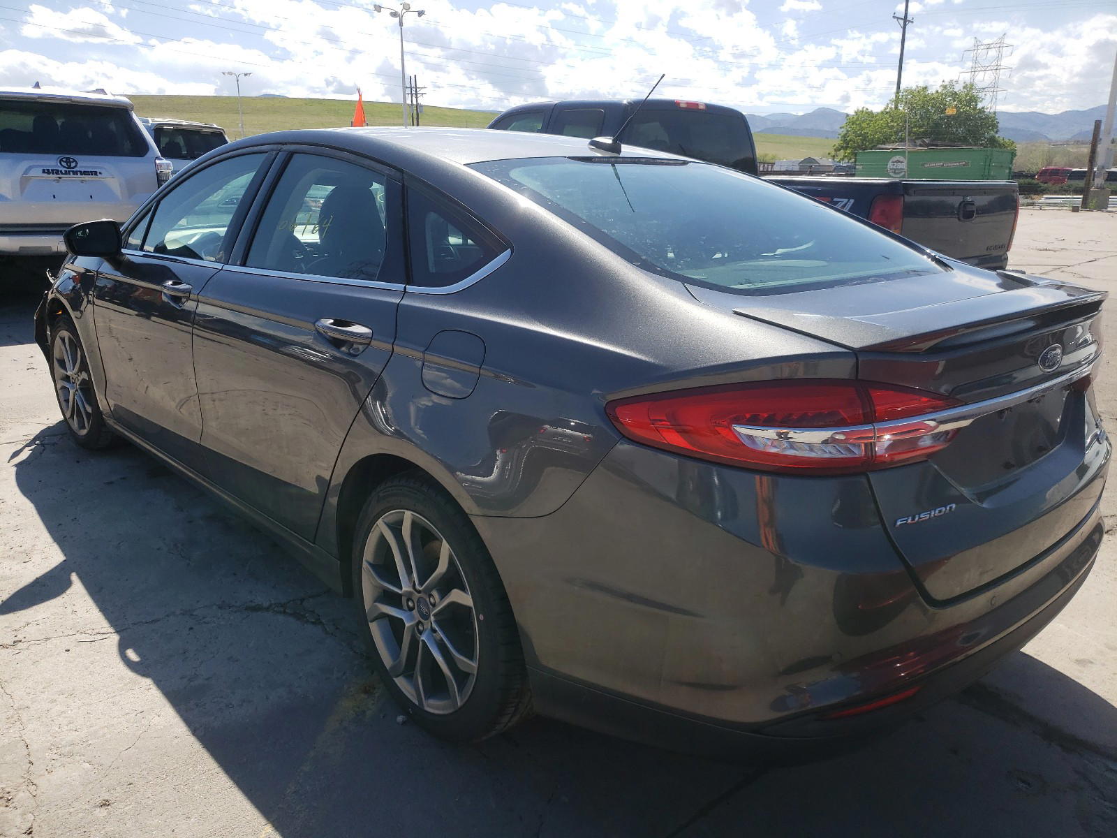 Photo 3 from auction – 2017 FORD FUSION SE with VIN 3FA6P0HD3HR407650