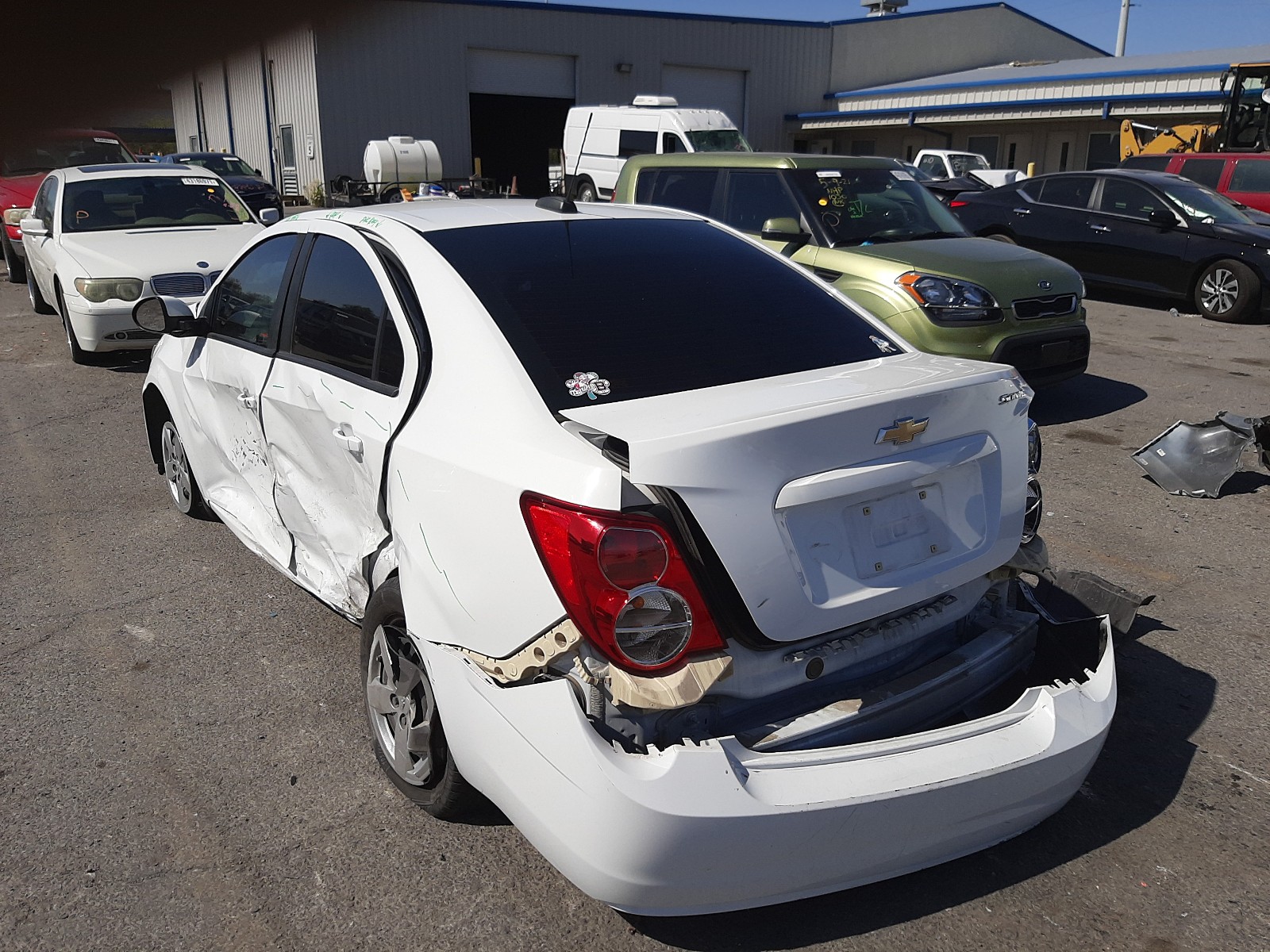Photo 3 from auction – 2016 CHEVROLET SONIC LS with VIN 1G1JB5SH0G4117250