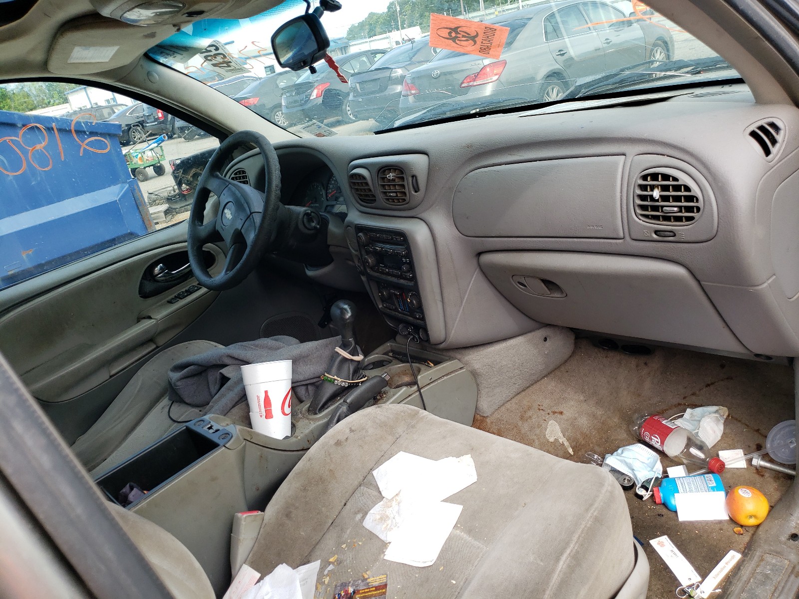 Photo 5 from auction – 2005 CHEVROLET TRAILBLAZE with VIN 1GNDS13SX52372785