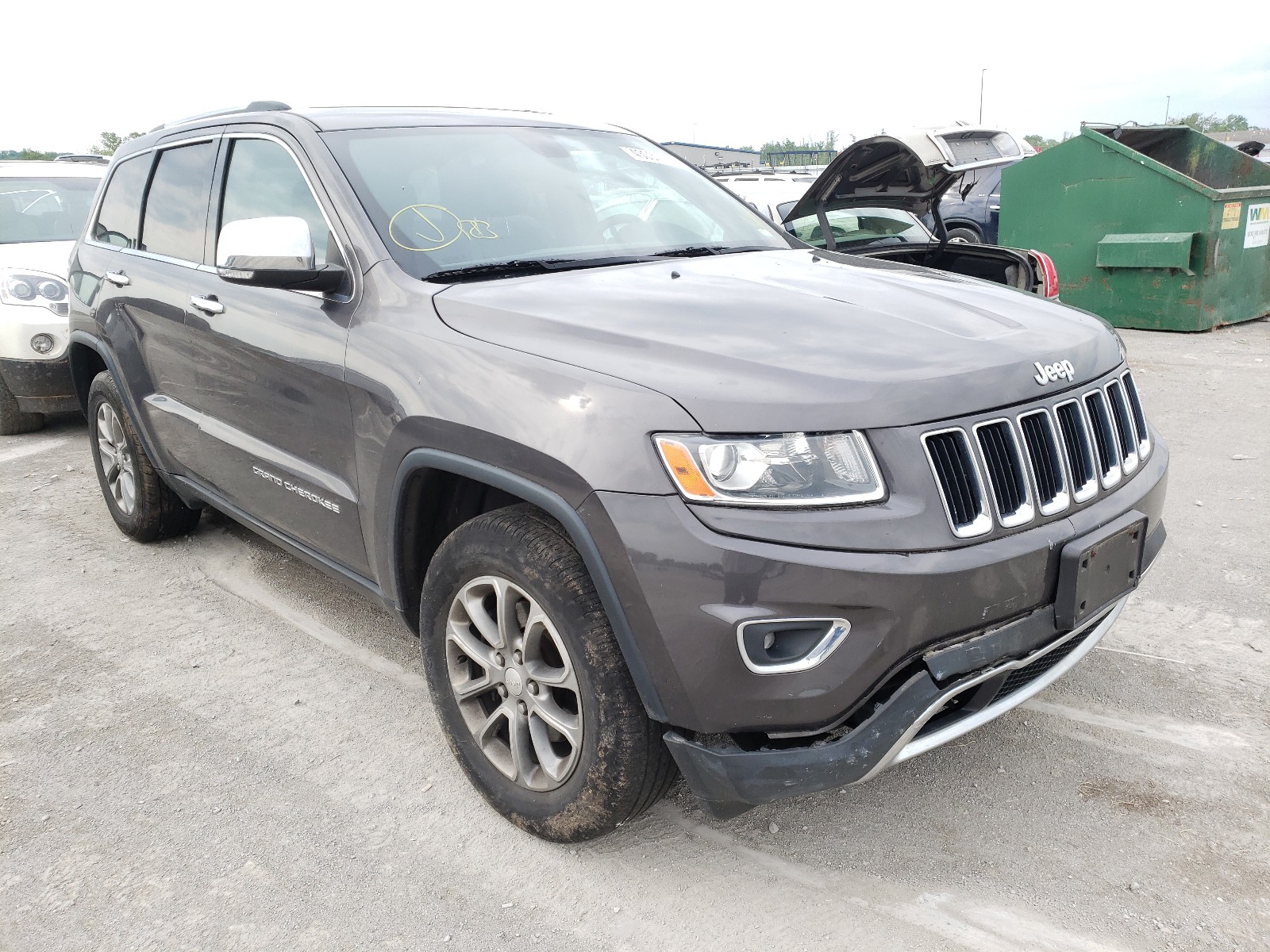JEEP GRAND CHER 2014 with VIN 1C4RJFBG2EC491467 - Photo from auction