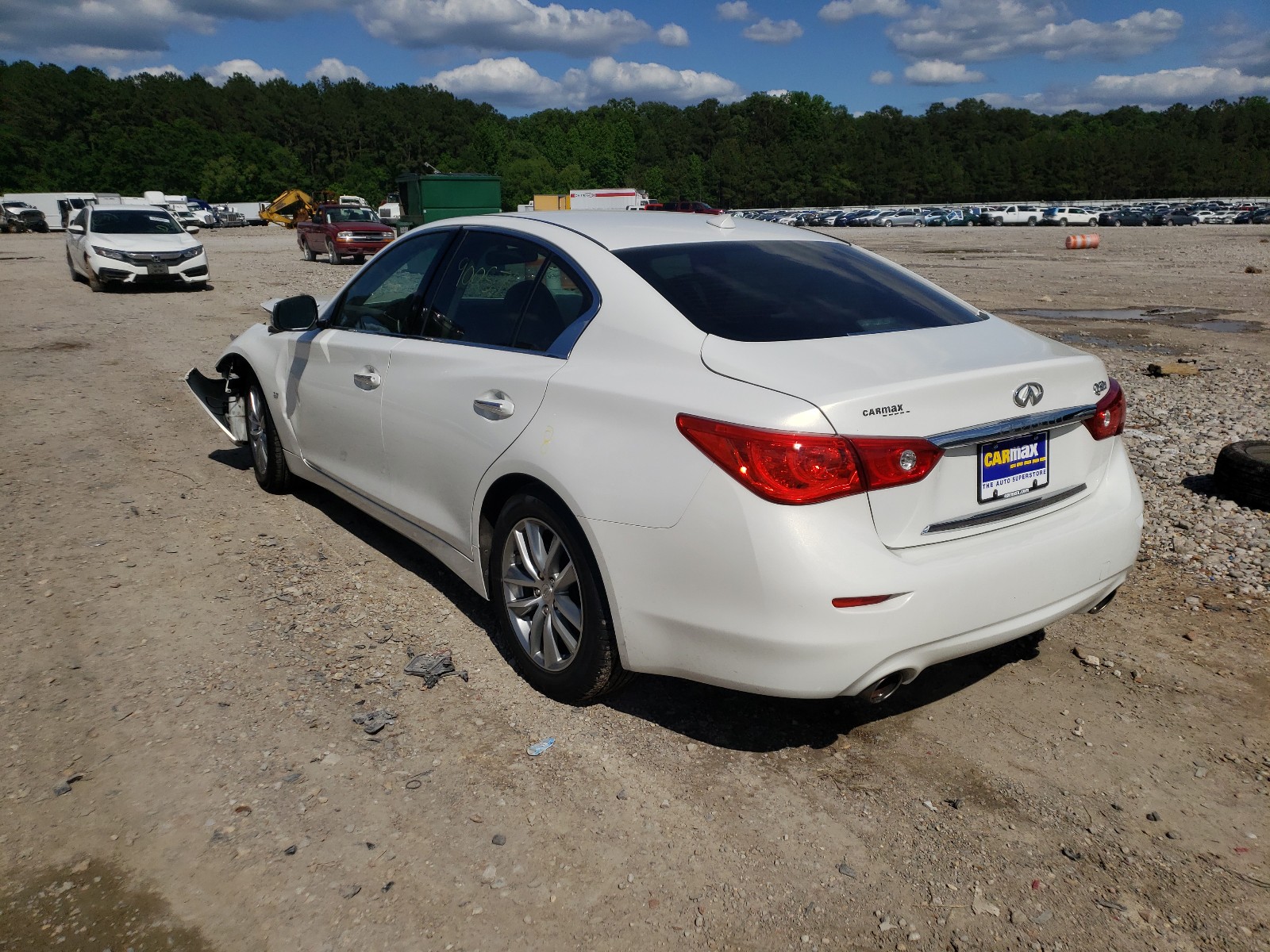 Photo 13 from auction – 2014 INFINITI Q50 BASE with VIN JN1BV7AP0EM684713