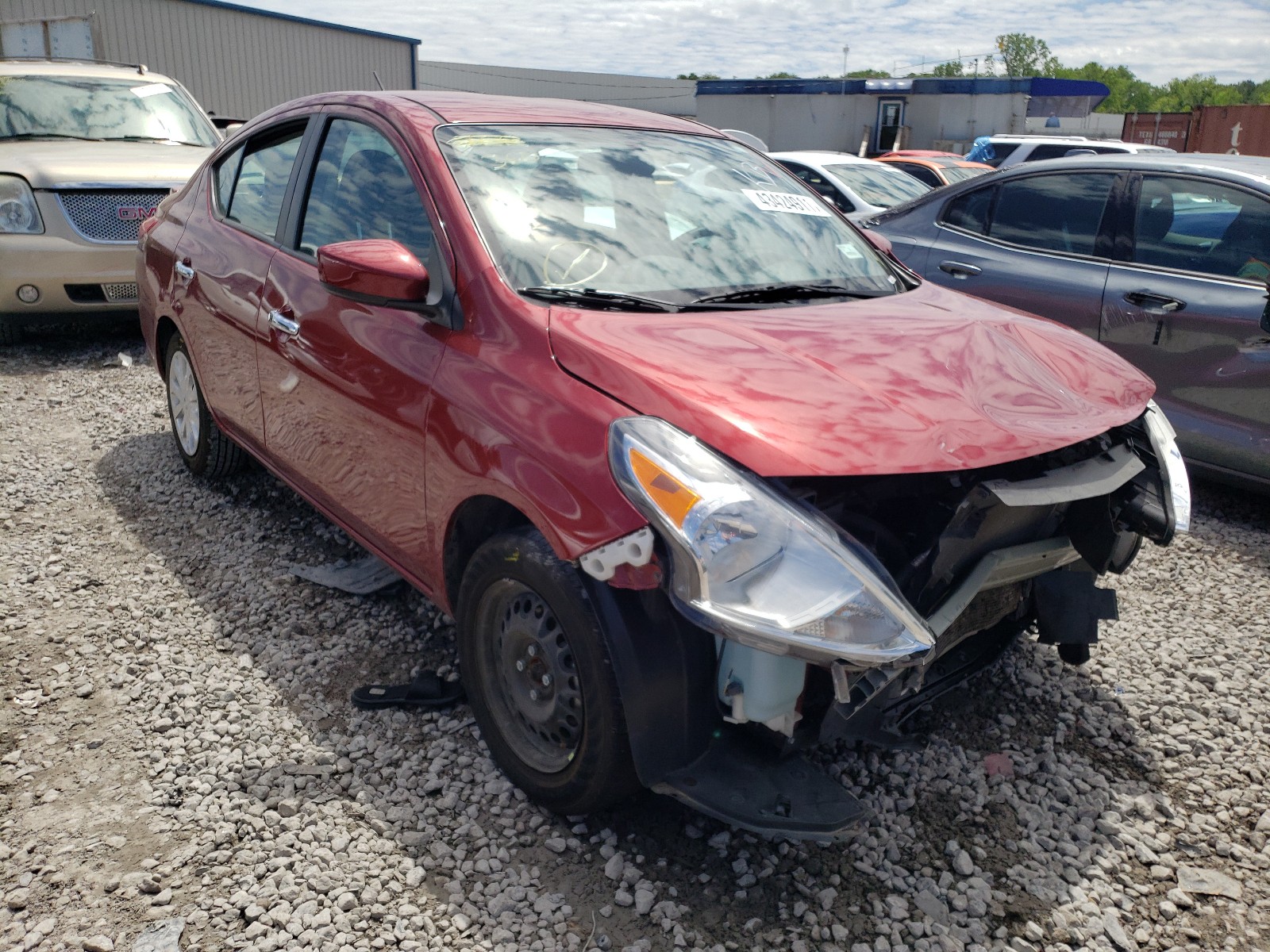 Photo 1 from auction – 2019 NISSAN VERSA S with VIN 3N1CN7AP5KL853098