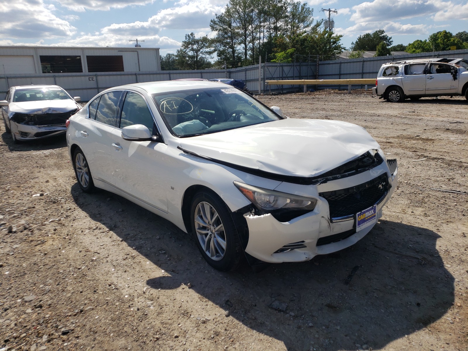 Photo 11 from auction – 2014 INFINITI Q50 BASE with VIN JN1BV7AP0EM684713