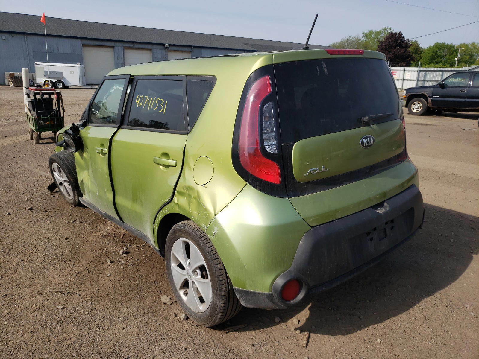 Photo 3 from auction – 2014 KIA SOUL with VIN KNDJN2A29E7041145