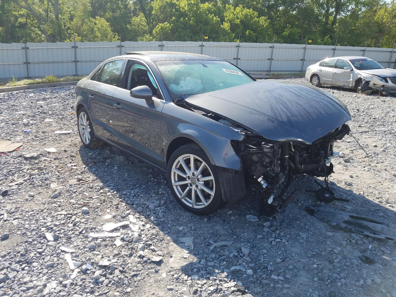 AUDI A3 PREMIUM 2015 with VIN WAUBFGFFXF1003709 - Photo from auction