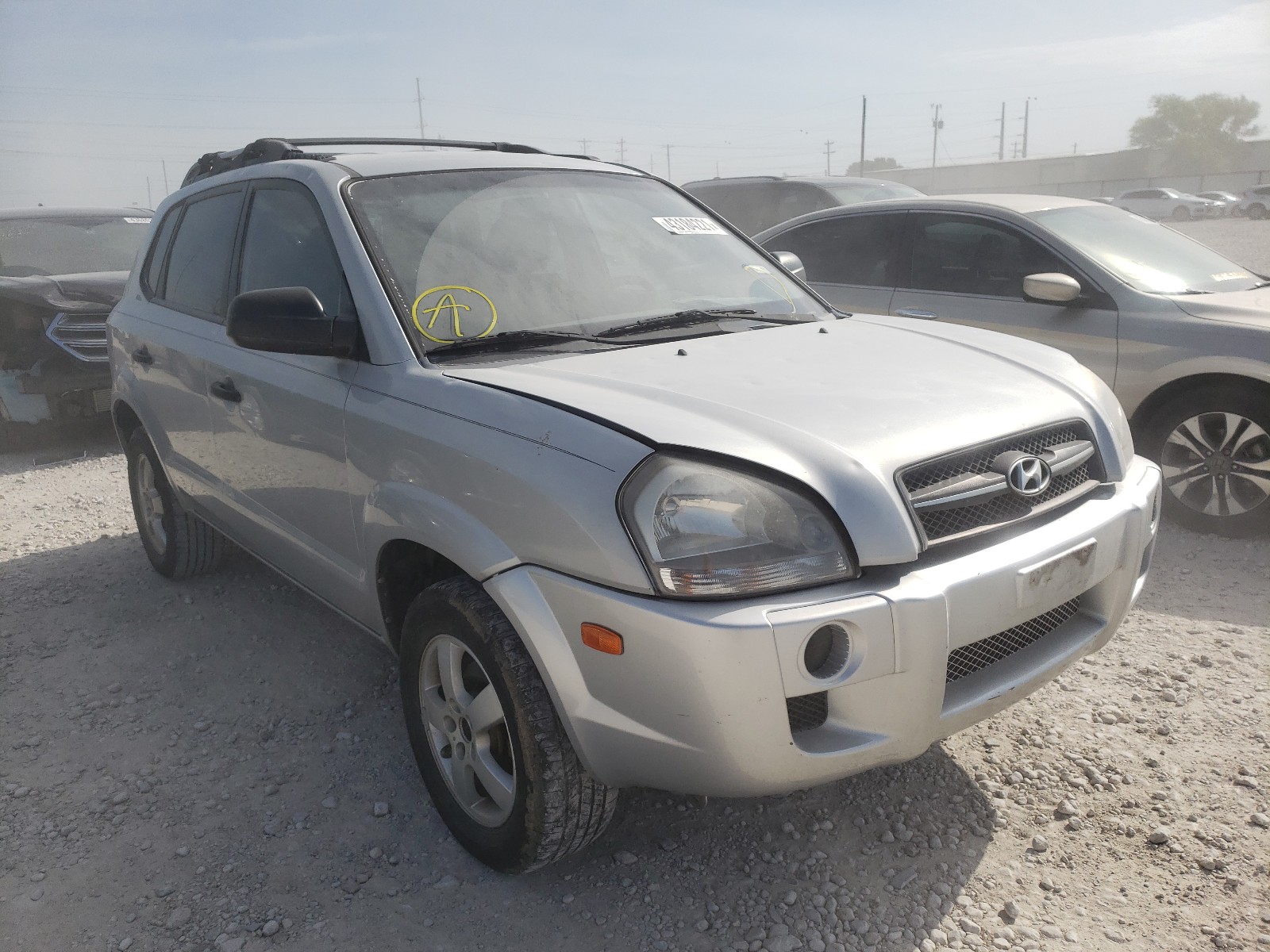 HYUNDAI TUCSON GLS 2008 with VIN KM8JM12B38U893553 - Photo from auction