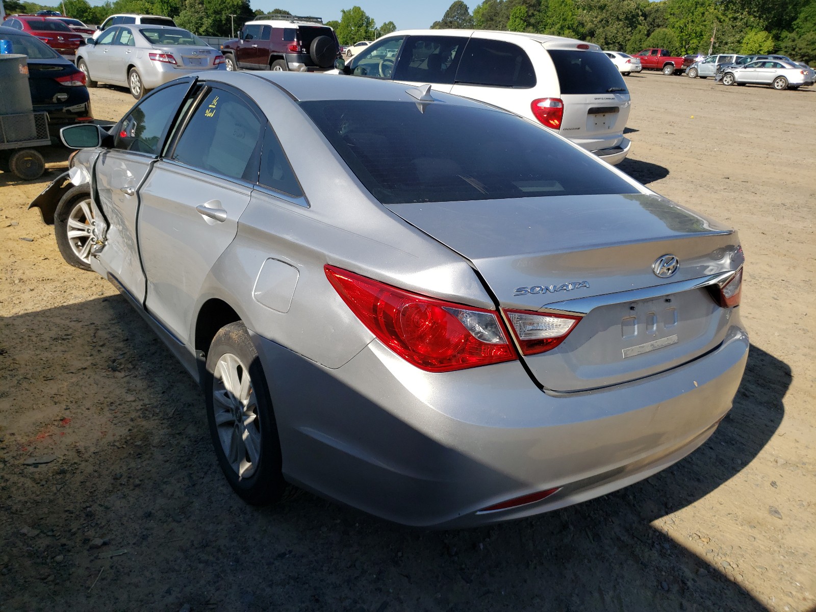 Photo 3 from auction – 2013 HYUNDAI SONATA GLS with VIN 5NPEB4AC7DH509608