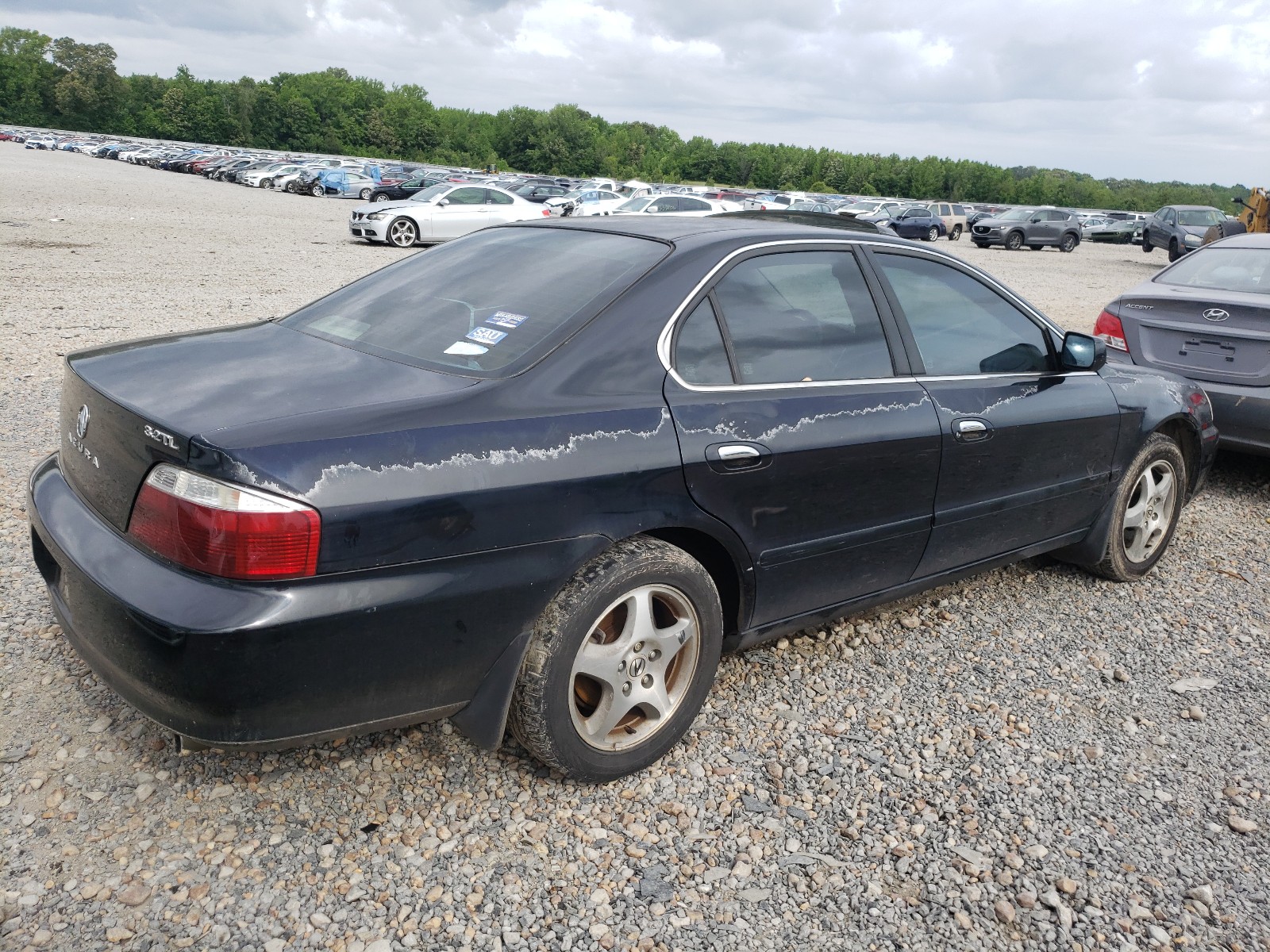 Photo 4 from auction – 2003 ACURA TL with VIN 19UUA56693A057935