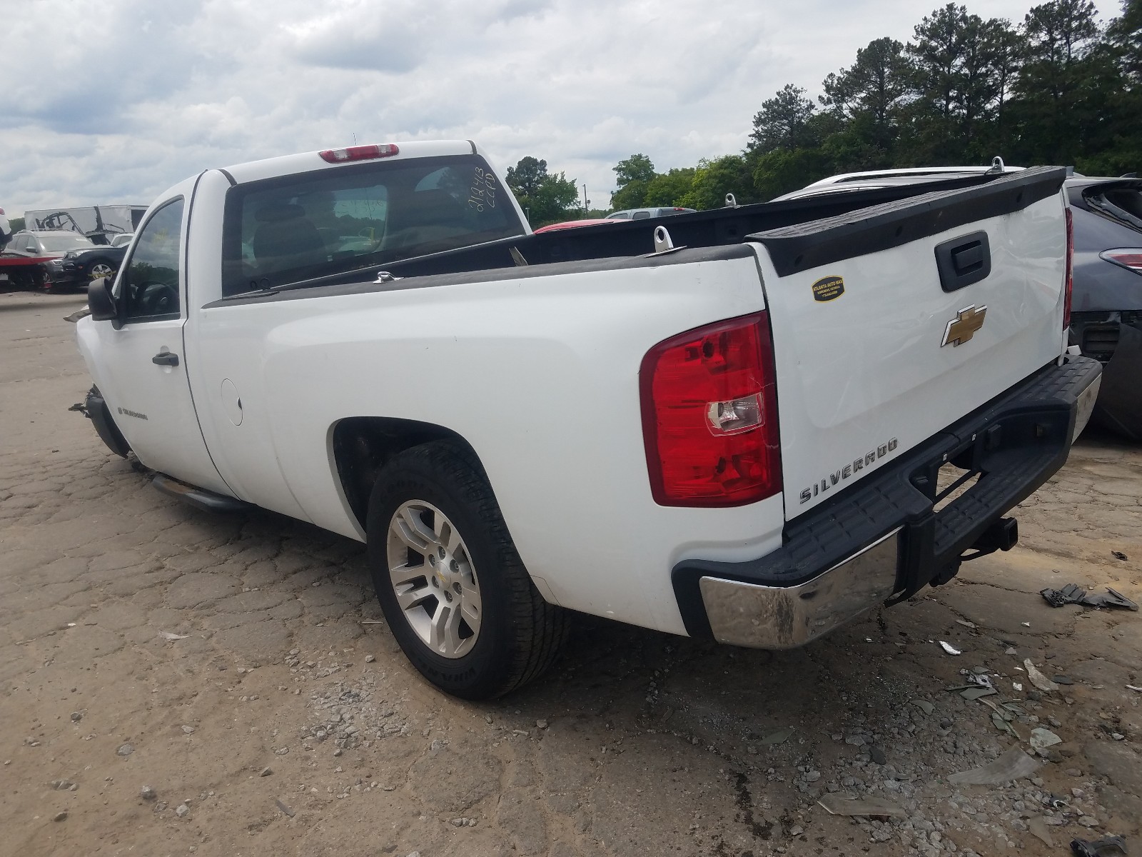 Photo 3 from auction – 2007 CHEVROLET SILVERADO with VIN 1GCEC14C37Z560110