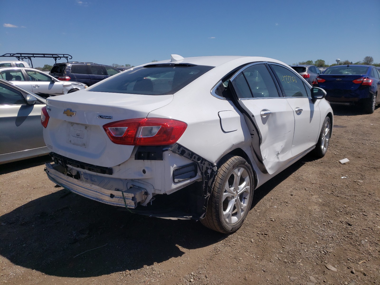 Photo 4 from auction – 2017 CHEVROLET CRUZE PREM with VIN 1G1BF5SM5H7130971