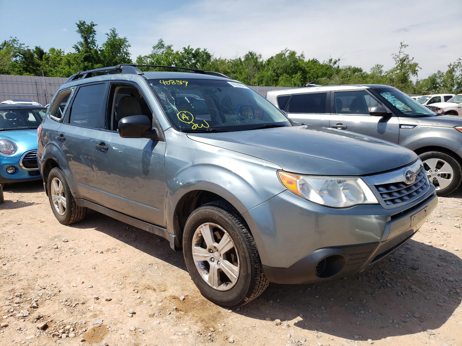 SUBARU FORESTER 2 2012 with VIN JF2SHBBC6CH408319 - Photo from auction