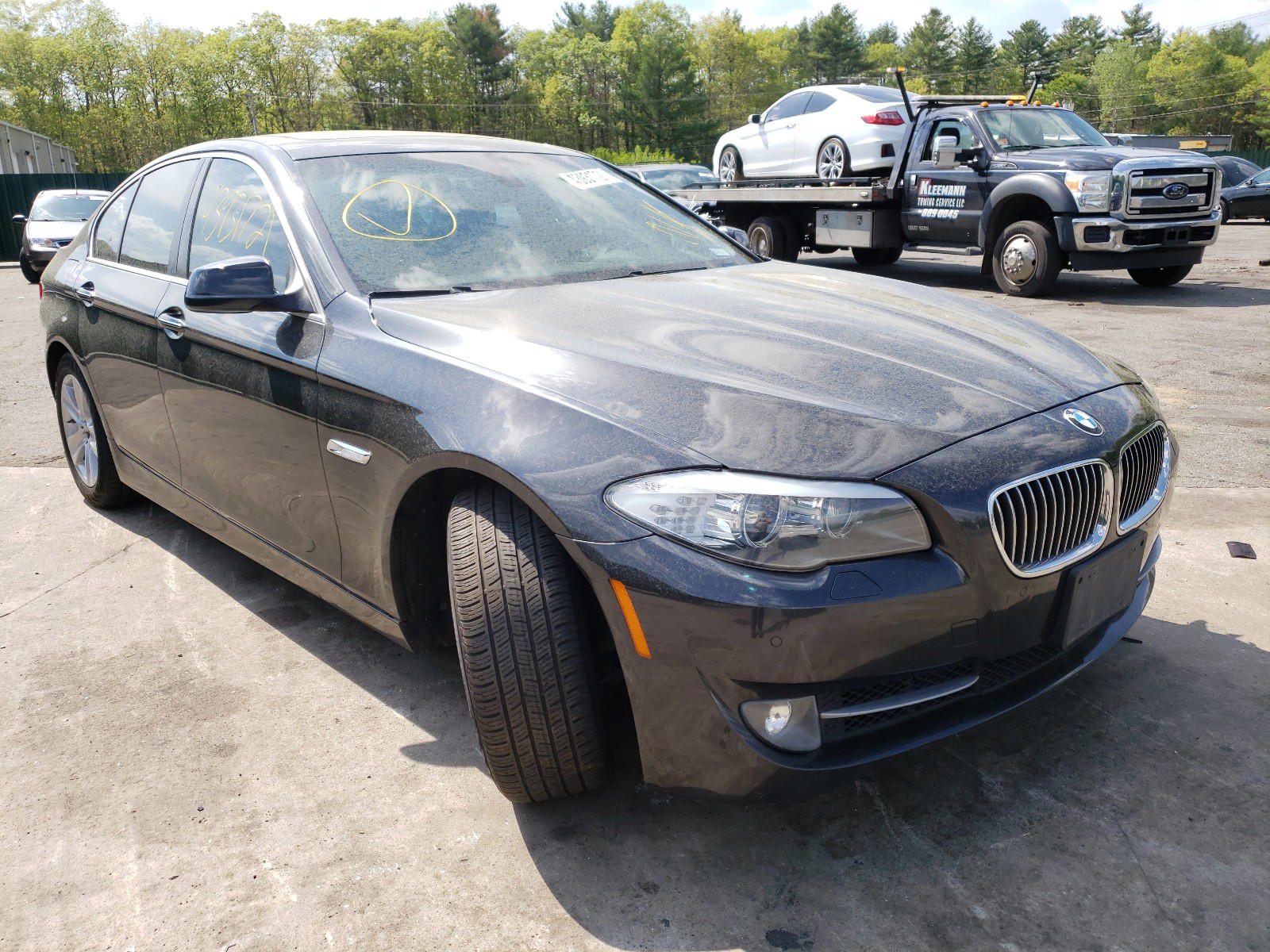 BMW 528 I 2012 with VIN WBAXG5C58CDX04908 - Photo from auction