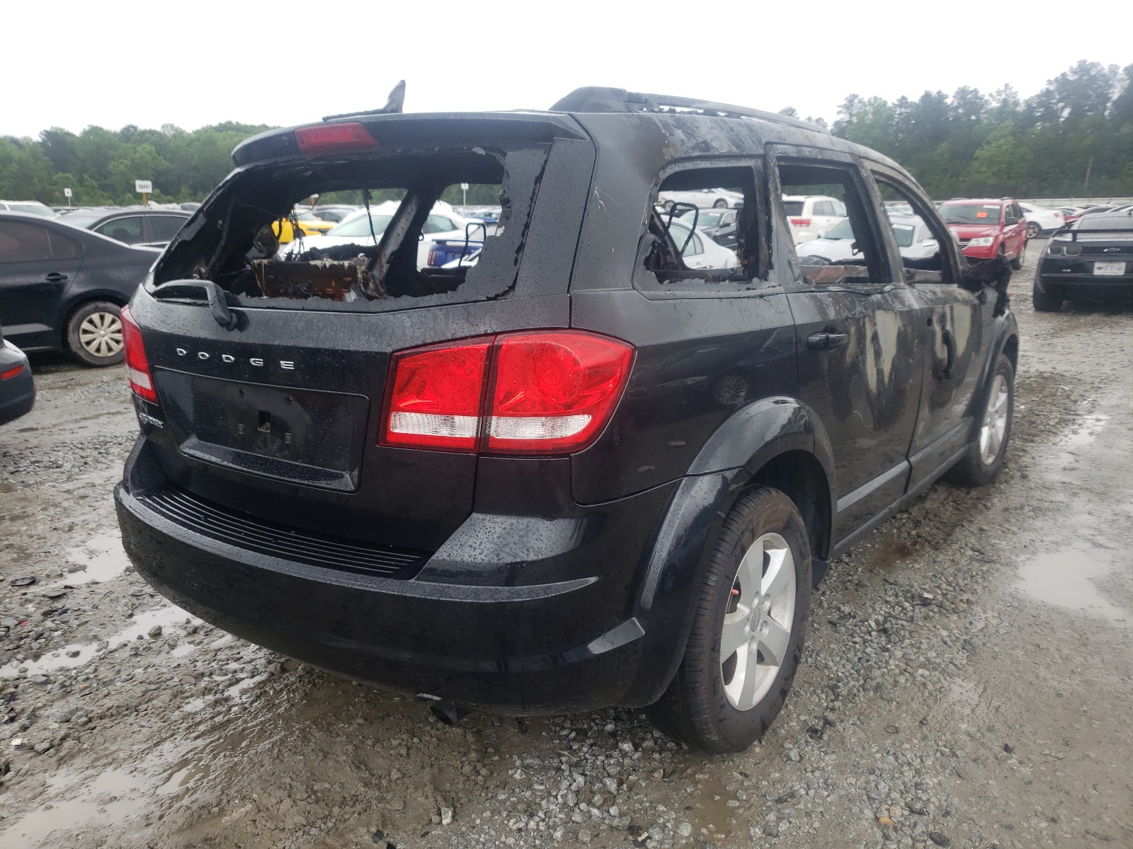 Photo 4 from auction – 2013 DODGE JOURNEY SE with VIN 3C4PDCAB6DT713384