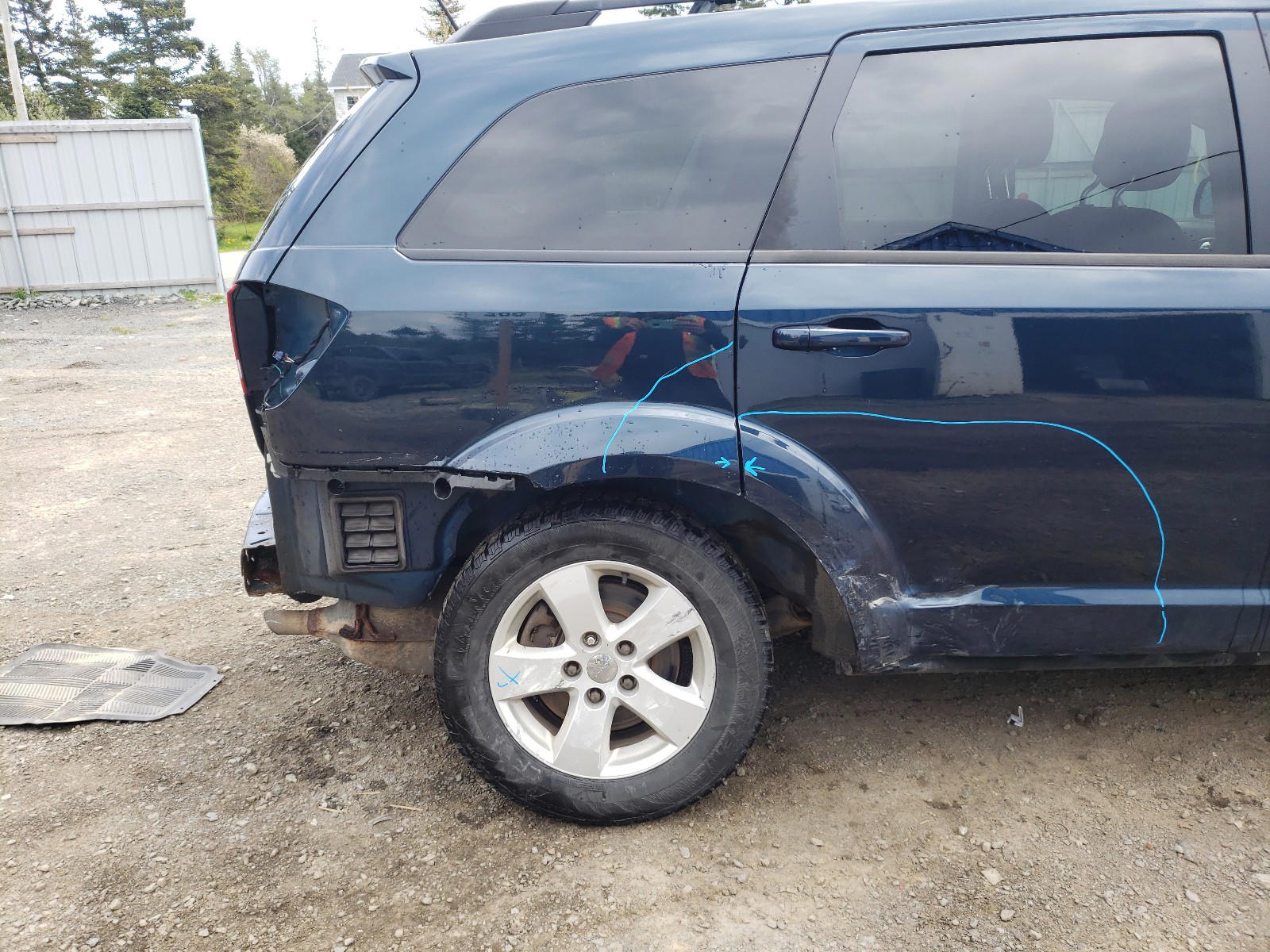 Photo 9 from auction – 2014 DODGE JOURNEY SE with VIN 3C4PDCAB9ET196910