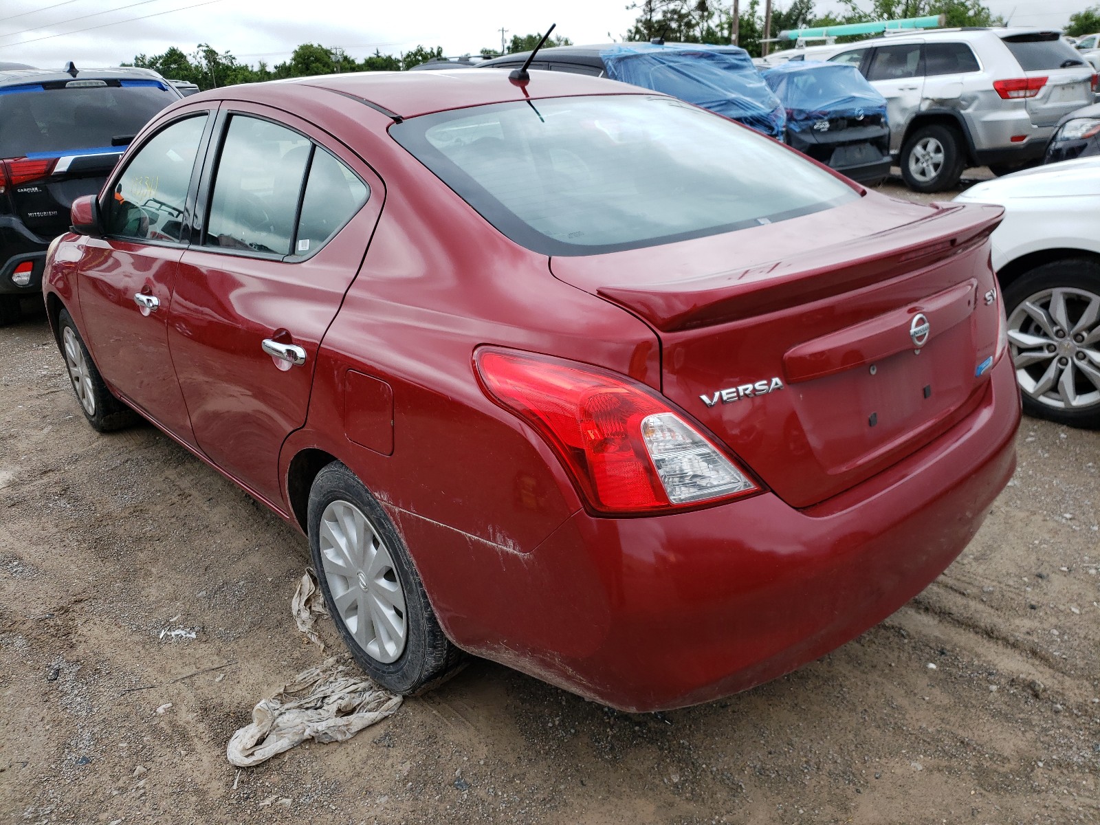 Photo 3 from auction – 2014 NISSAN VERSA S with VIN 3N1CN7AP9EL825454