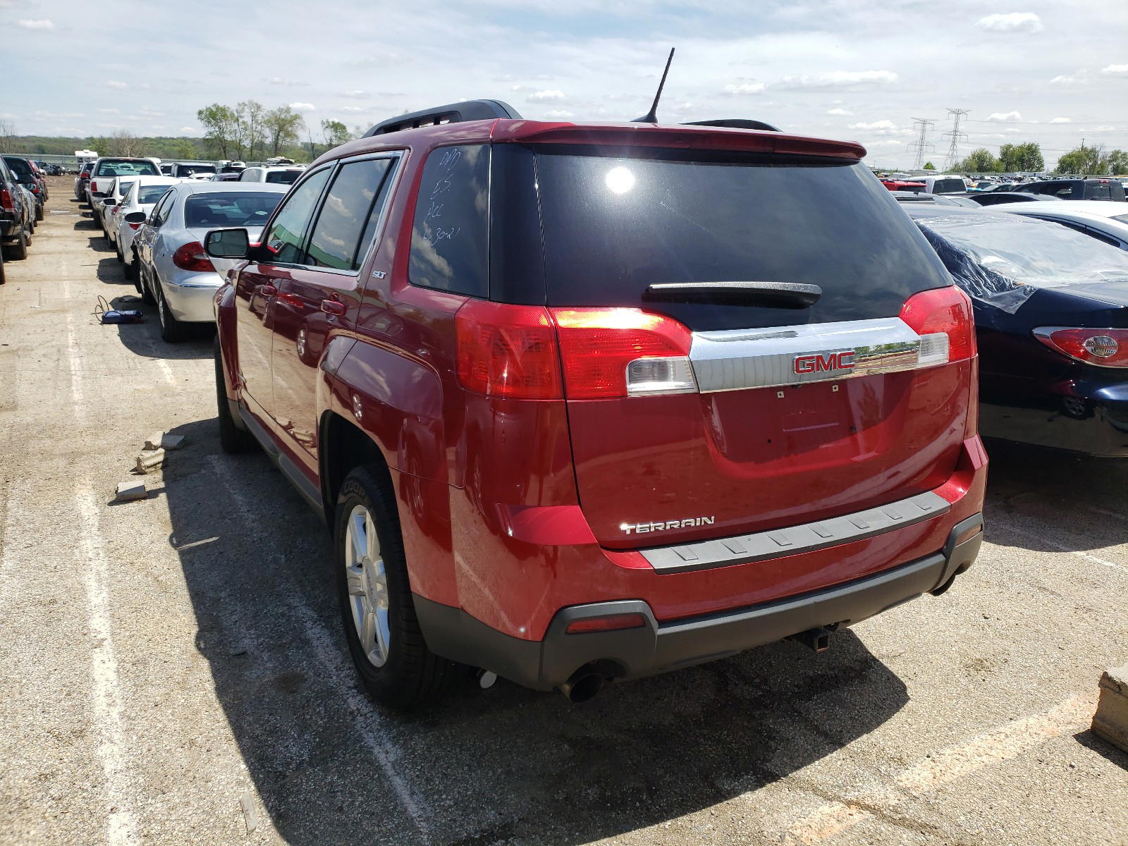 Photo 3 from auction – 2014 GMC TERRAIN SL with VIN 2GKFLSE35E6164721