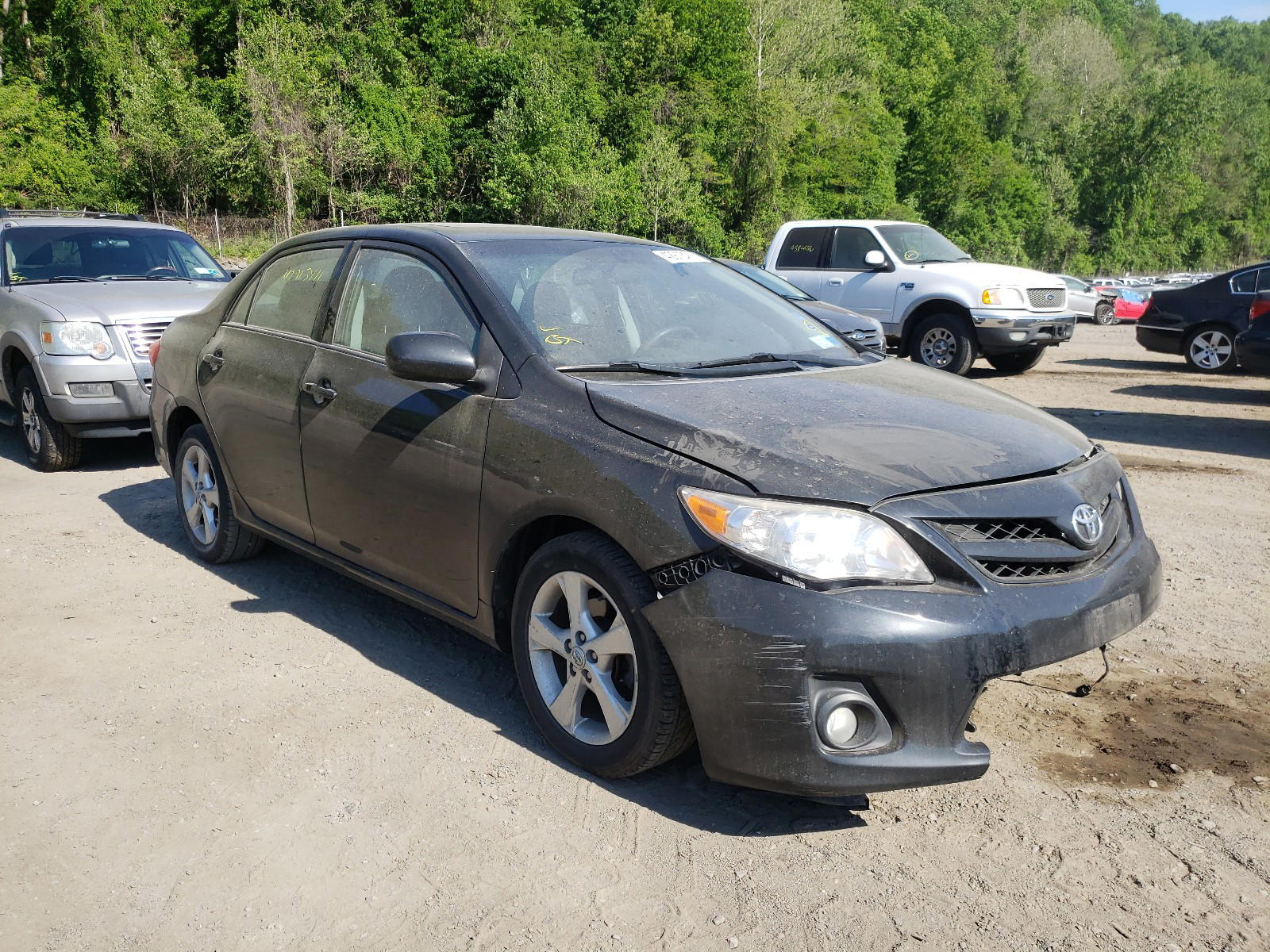 TOYOTA COROLLA BA 2012 with VIN 2T1BU4EE7CC833071 - Photo from auction