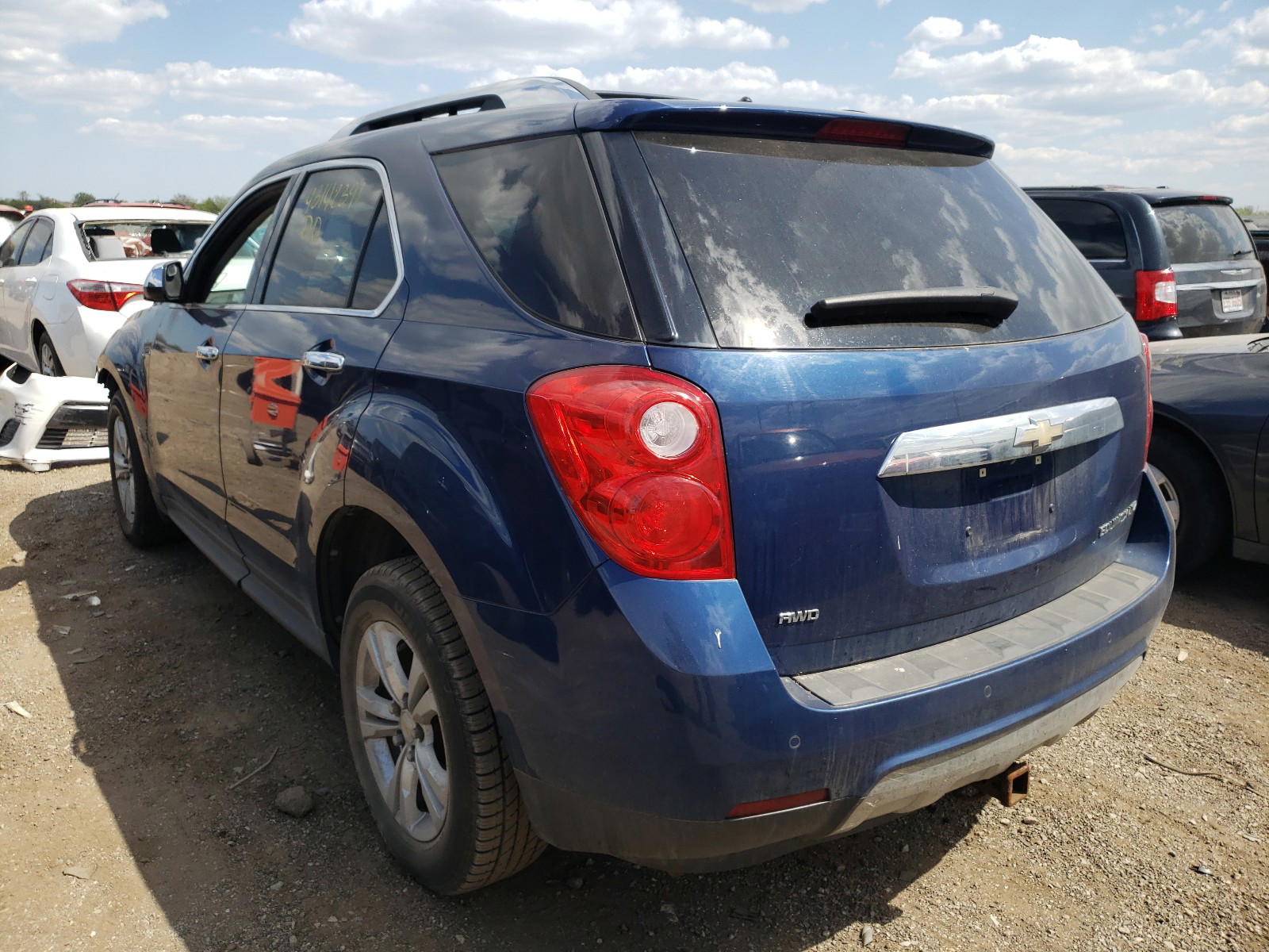 Photo 3 from auction – 2010 CHEVROLET EQUINOX LT with VIN 2CNFLGEW8A6329055