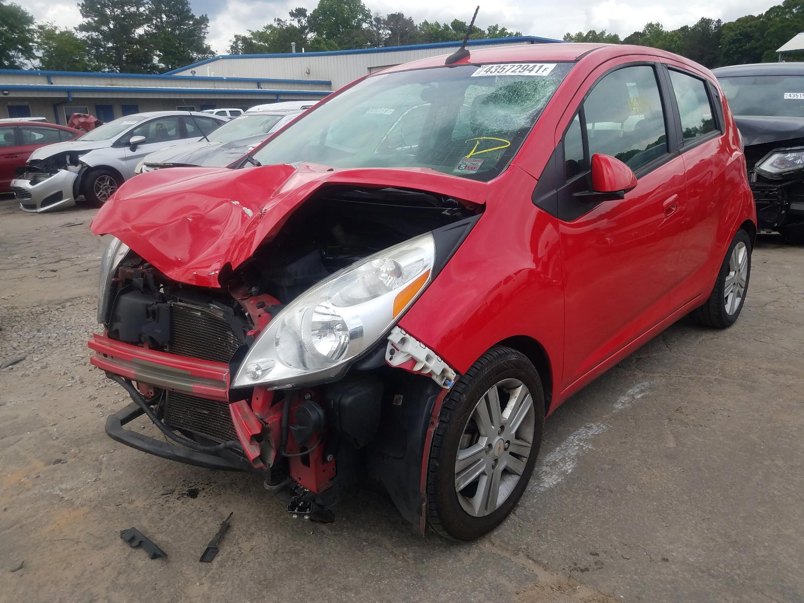 Photo 2 from auction – 2014 CHEVROLET SPARK LS with VIN KL8CB6S90EC460862