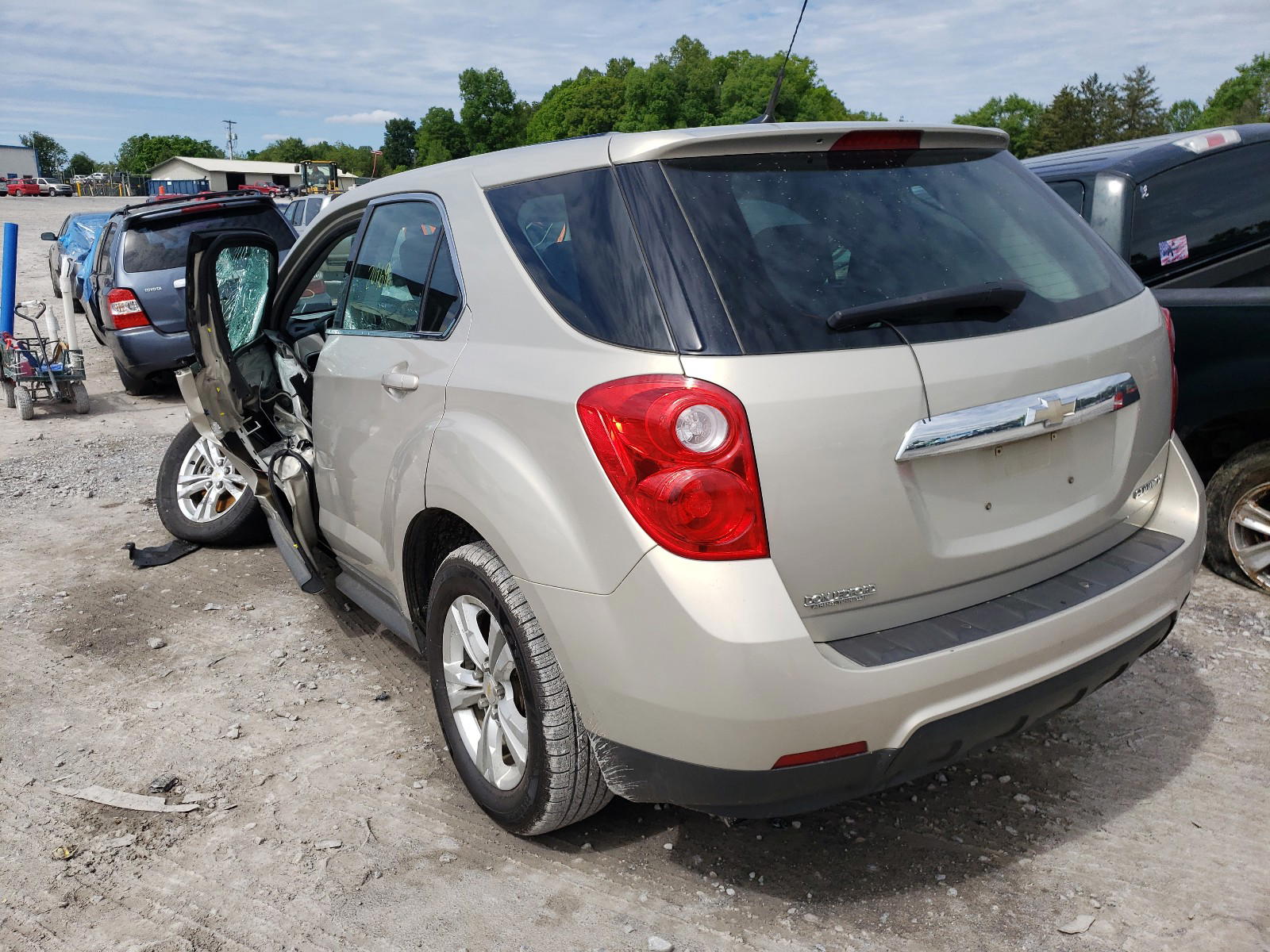 Photo 3 from auction – 2011 CHEVROLET EQUINOX LS with VIN 2CNALBEC4B6452436