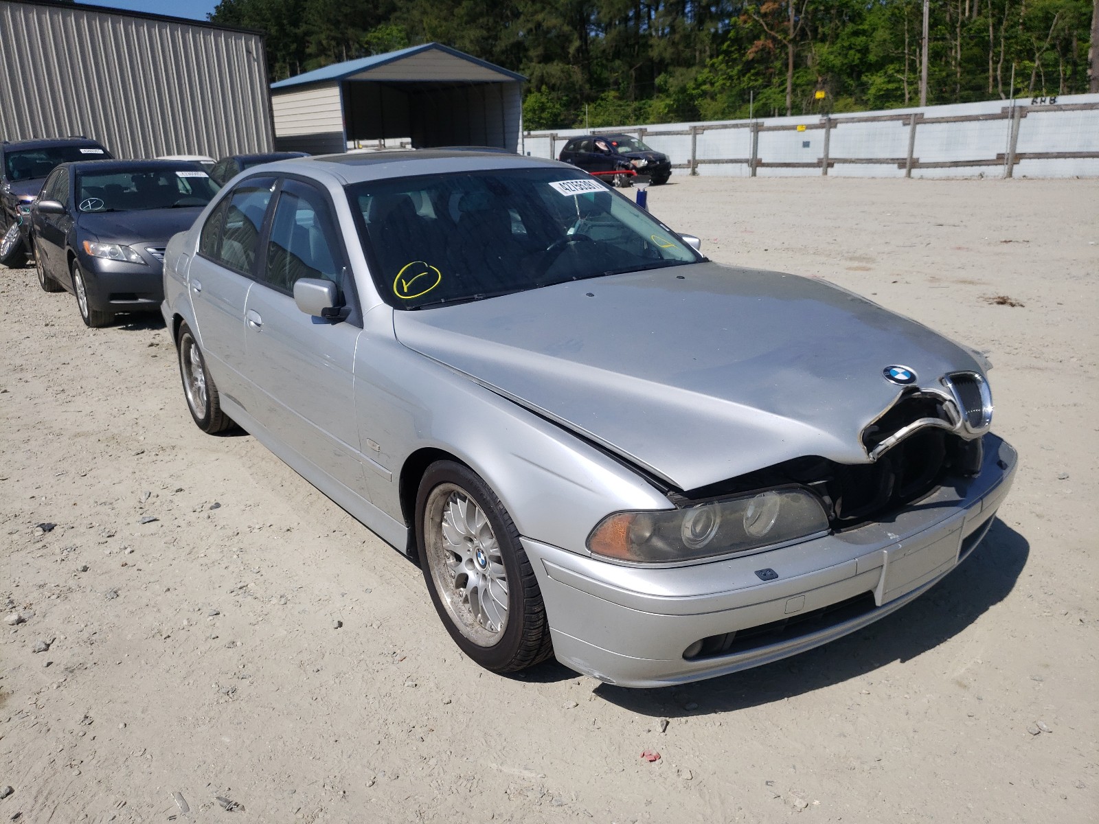 BMW 530 I 2003 مع رقم تعريف المركبة WBADT534X3CE95301 - صورة من المزاد