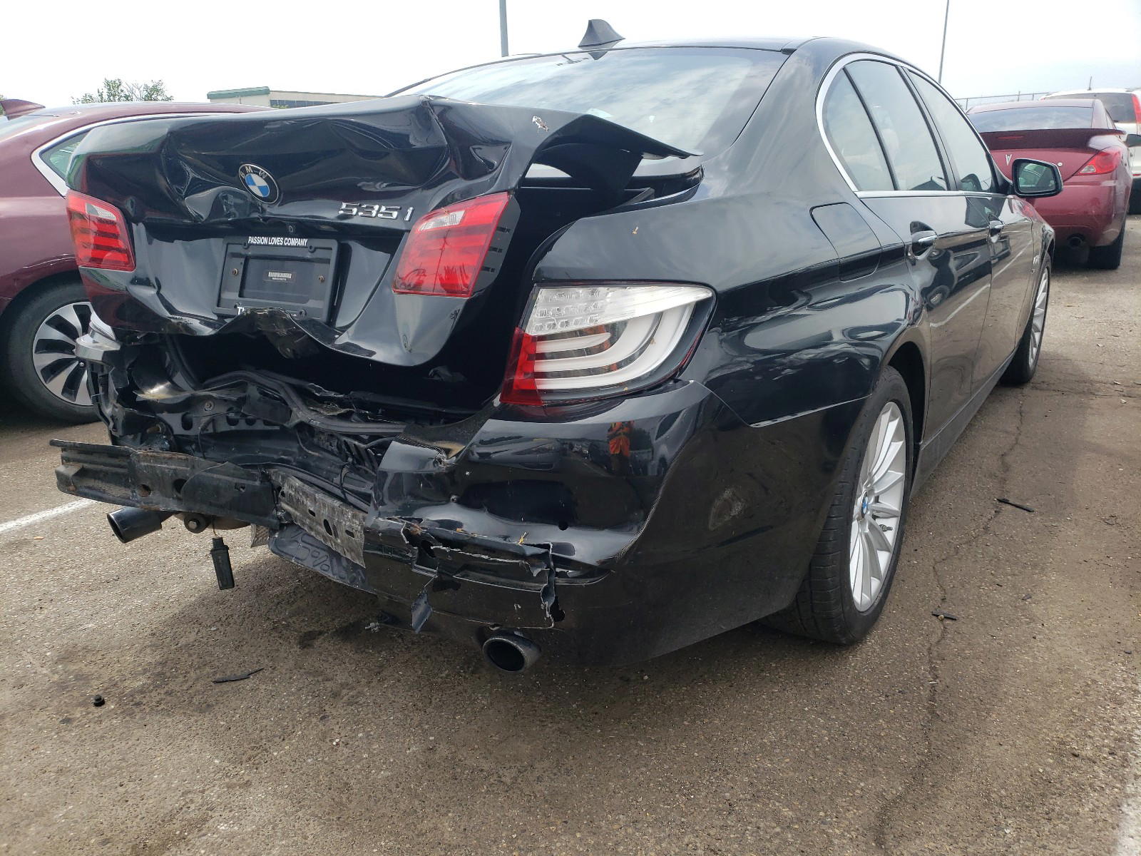 Photo 14 from auction – 2012 BMW 535 XI with VIN WBAFU7C57CDU57719