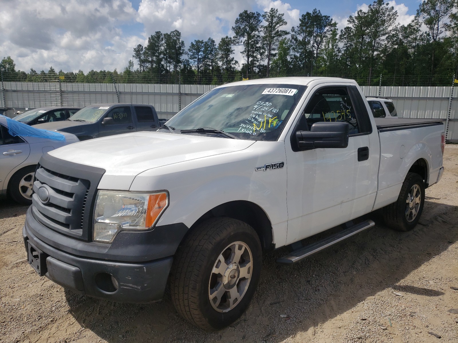 Photo 2 from auction – 2009 FORD F150 with VIN 1FTRF12W69KA77051